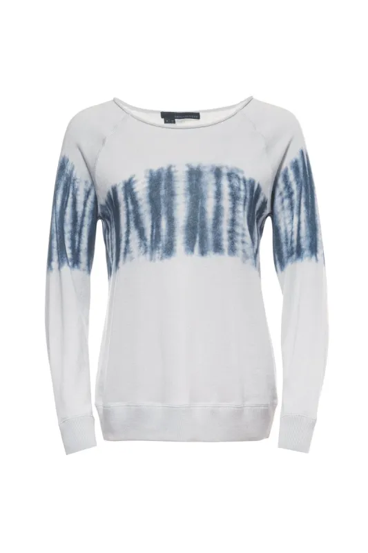 MERYL TIE-DYE PULLOVER sold by 360 Cashmere