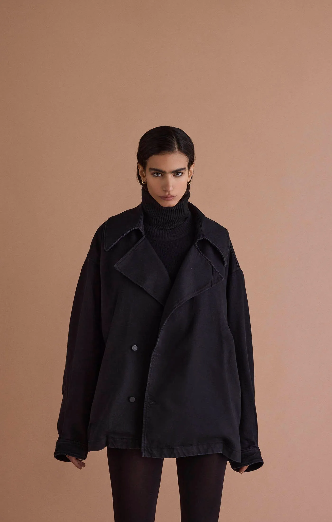 JESSICA | SOLID BLACK sold by 3x1 product image thumbnail 2