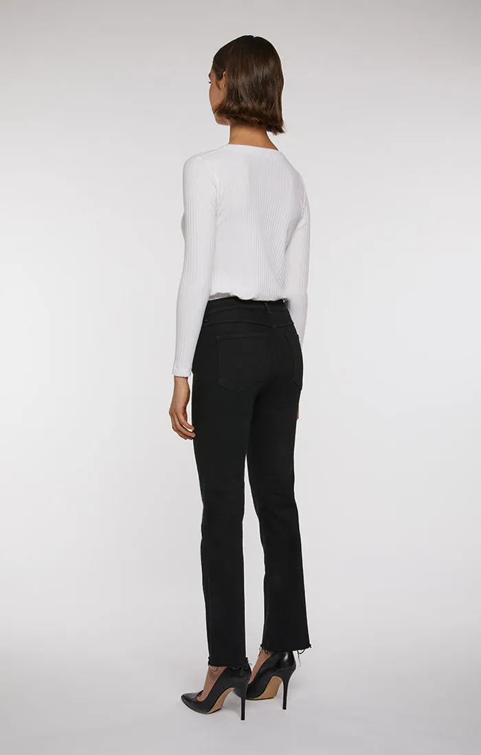 CROP BOOT W/RAW HEM | BLACK TEAR sold by 3x1 product image thumbnail 2