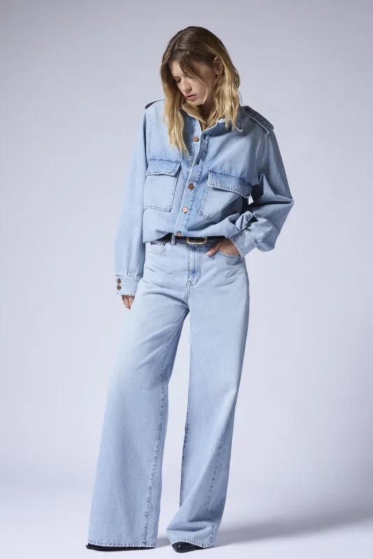 FLIP JEAN | ARTIC BLUE sold by 3x1