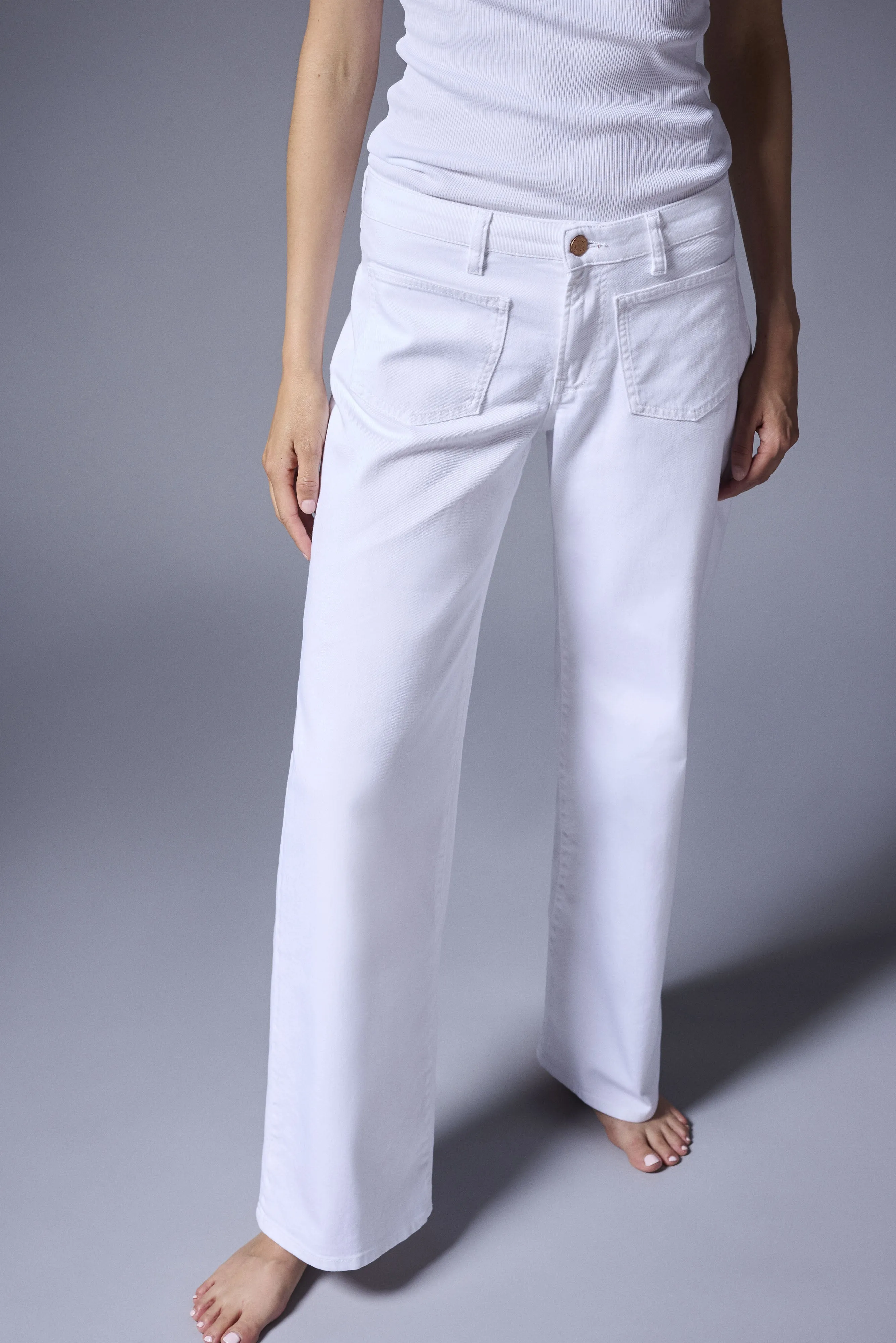 CHARLIE PATCH POCKET | BLANC sold by 3x1 product image thumbnail 2