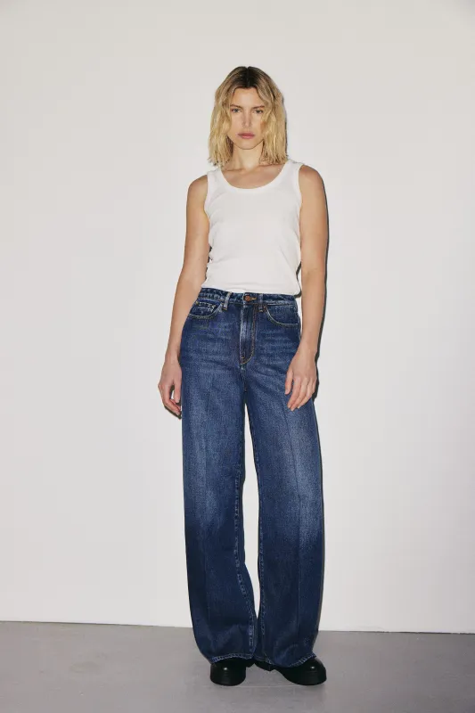 FLIP JEAN | MARTIN BLUE made by 3x1