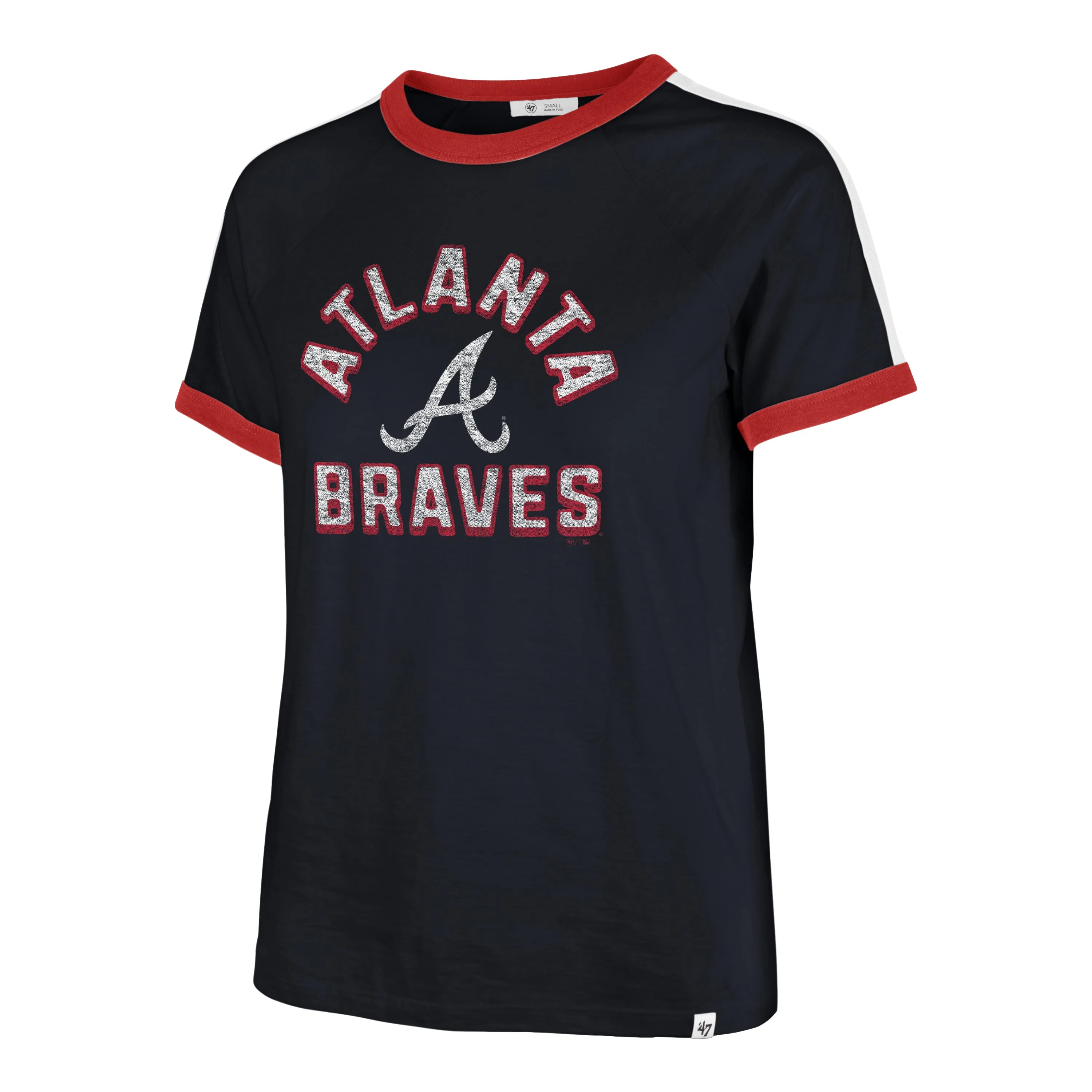 ATLANTA BRAVES DOUBLE HEADER SWEET HEAT '47 PEYTON TEE WOMENS sold by 47