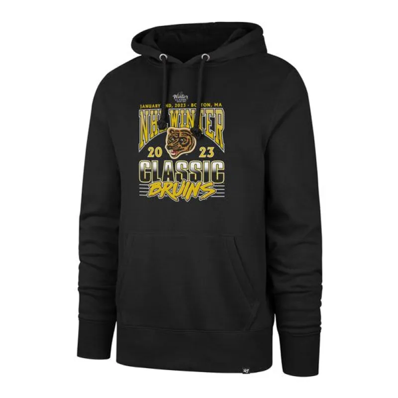 BOSTON BRUINS 2023 WINTER CLASSIC '47 HEADLINE PULLOVER HOOD made by 47