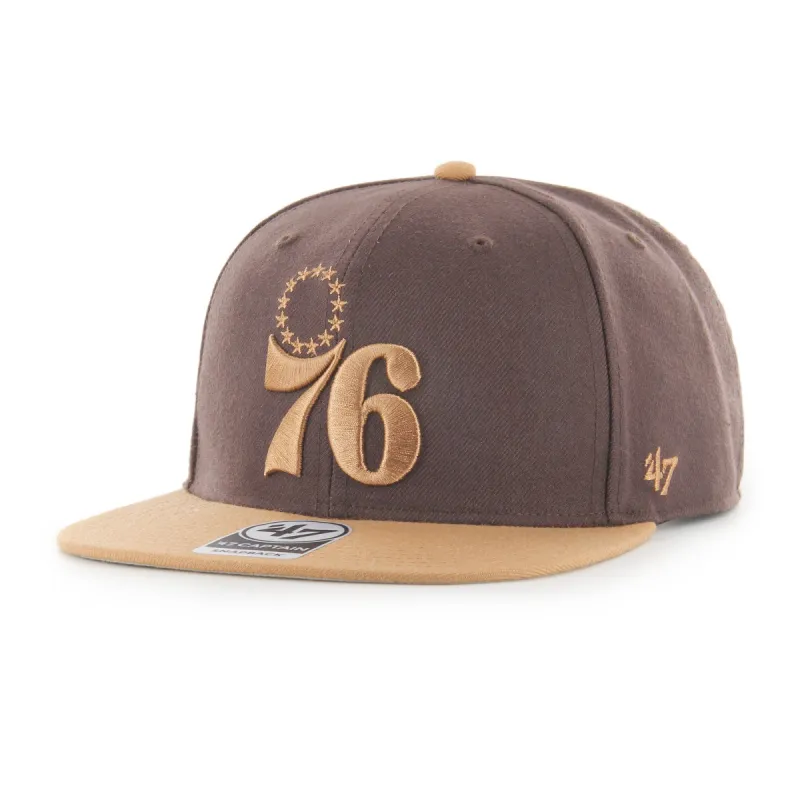 PHILADELPHIA 76ERS NO SHOT TWO TONE '47 CAPTAIN sold by 47