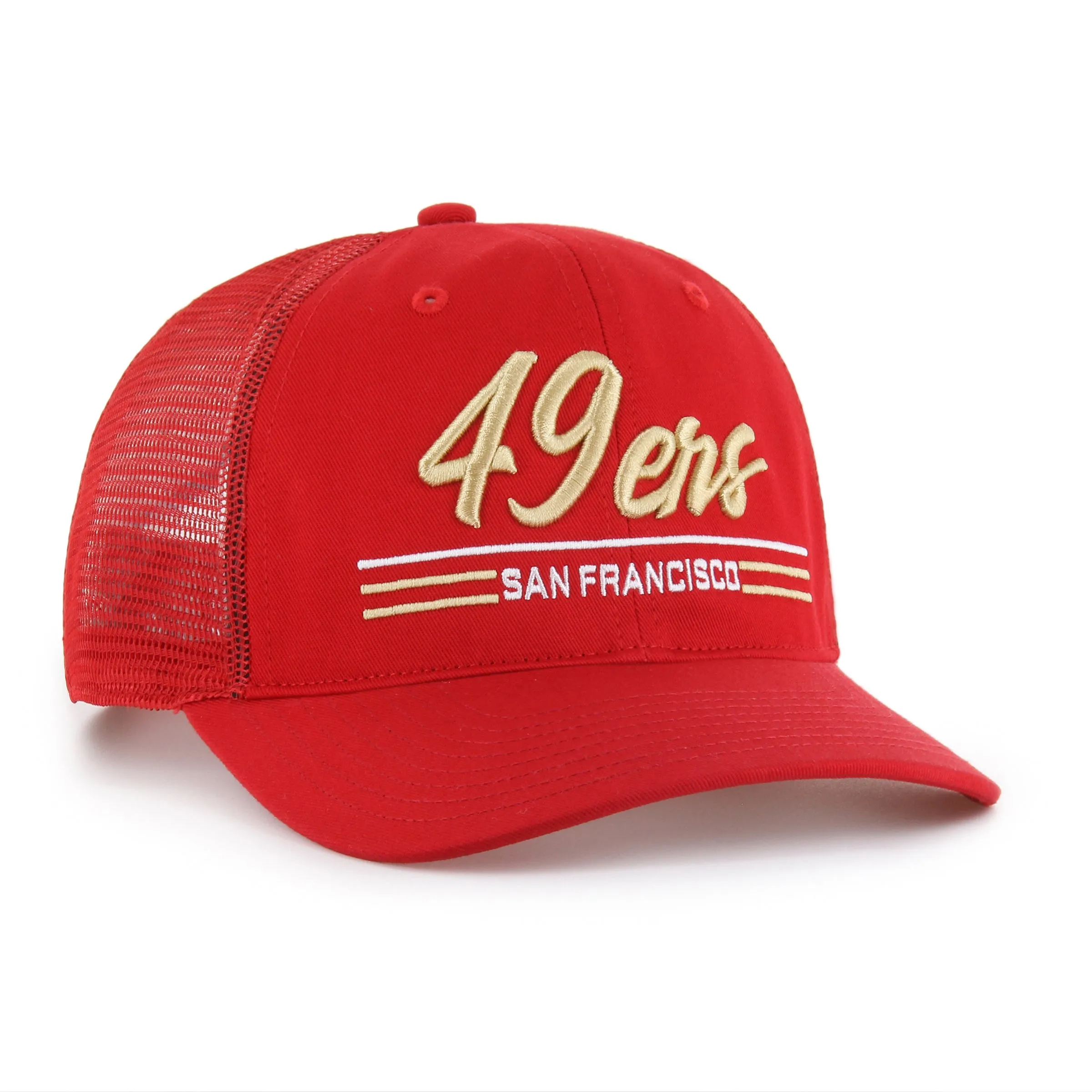SAN FRANCISCO 49ERS GARNER '47 TRUCKER RELAXED FIT sold by 47 product image thumbnail 3