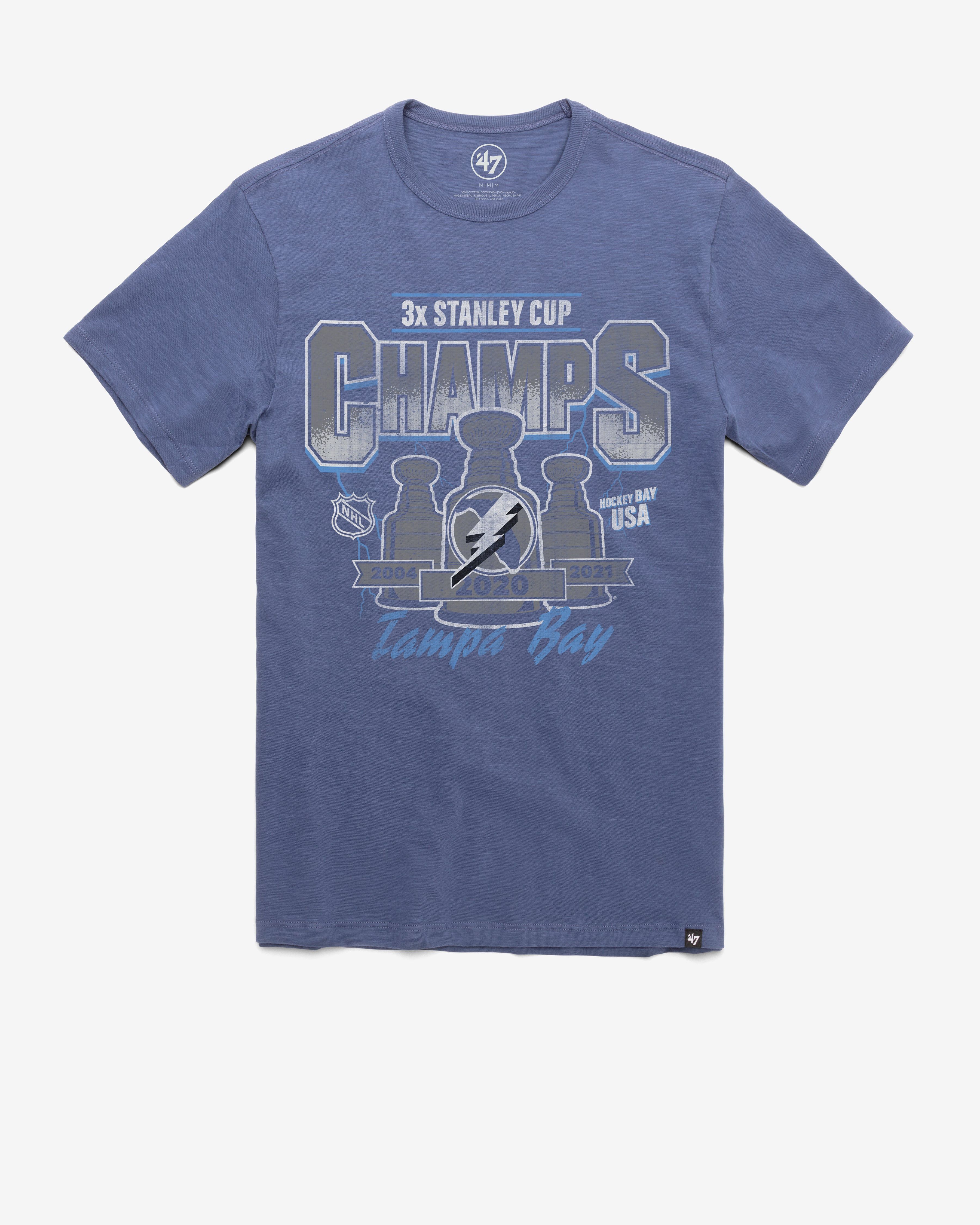 TAMPA BAY LIGHTNING VINTAGE STANLEY CUP '47 SCRUM TEE sold by 47