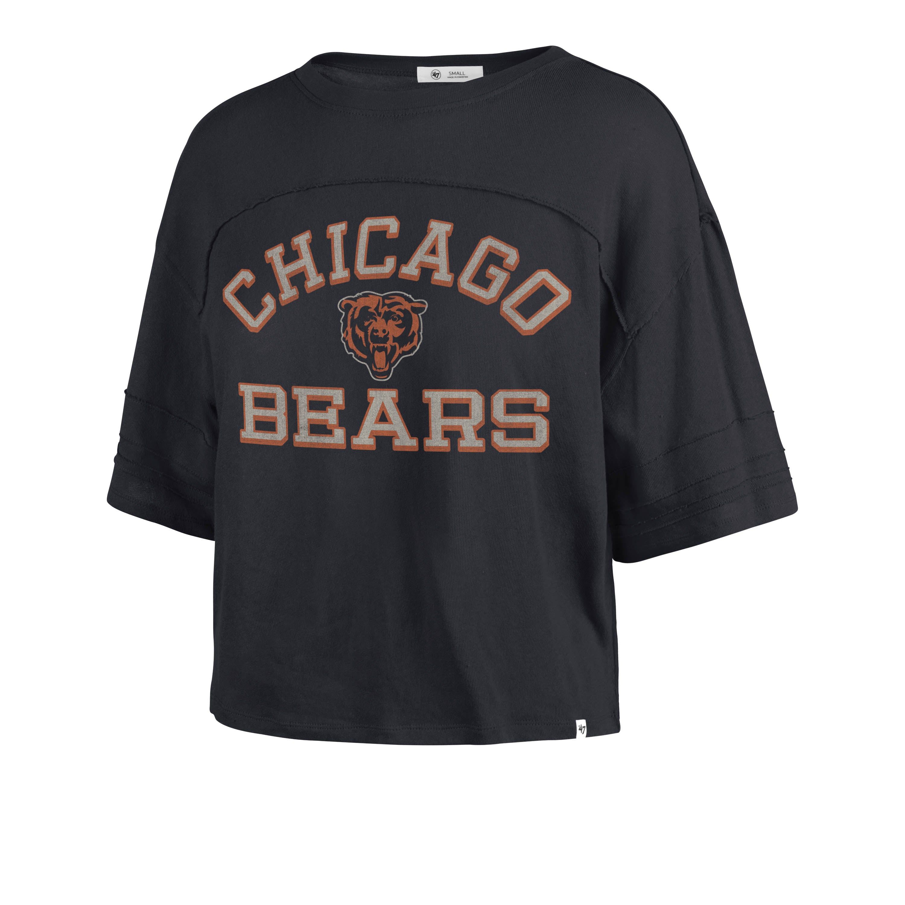 CHICAGO BEARS HALF MOON '47 STEVIE CROP TEE WOMENS sold by 47