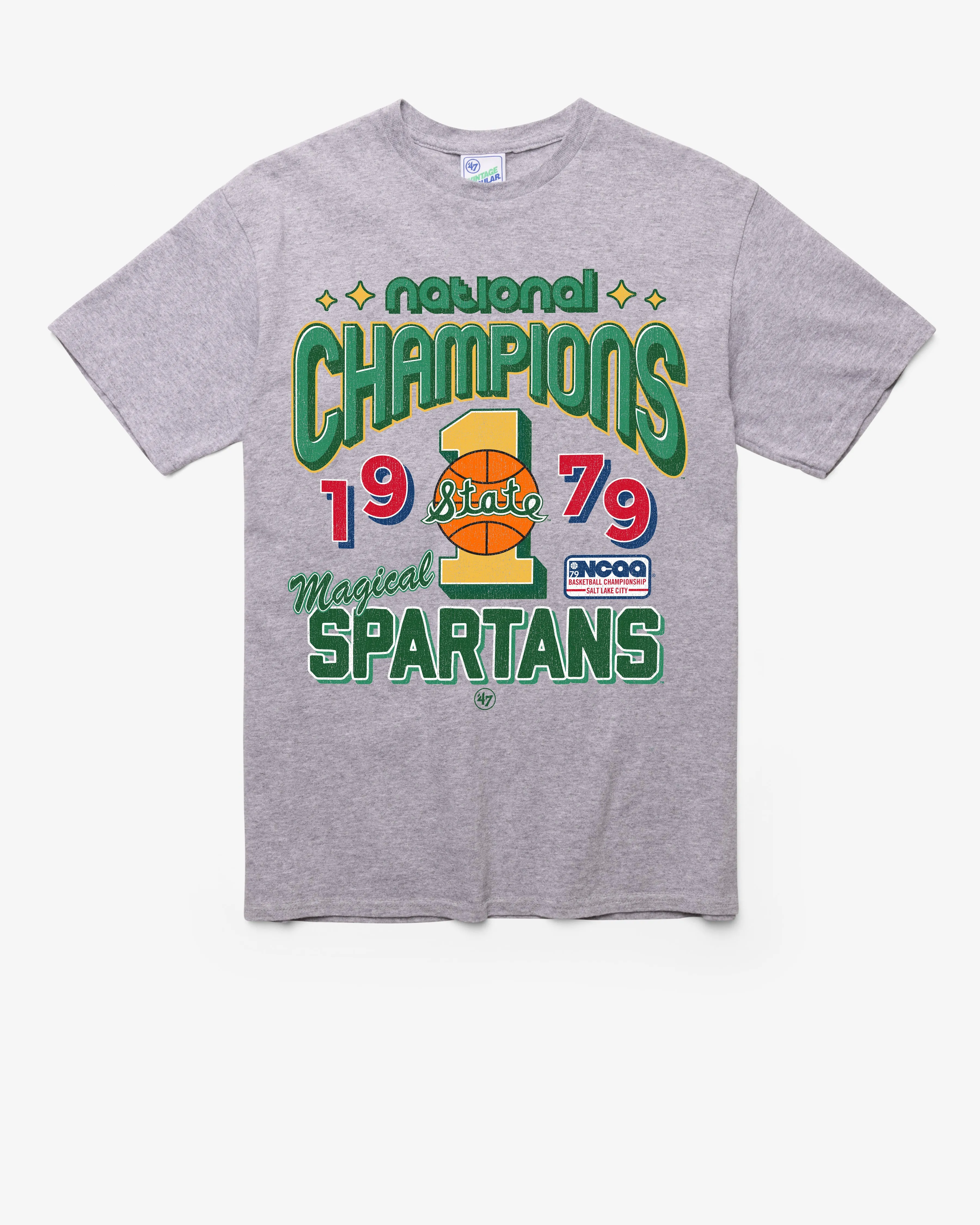 MICHIGAN STATE SPARTANS H-CHAM LOCKER VINTAGE '47 TUBULAR TEE sold by 47