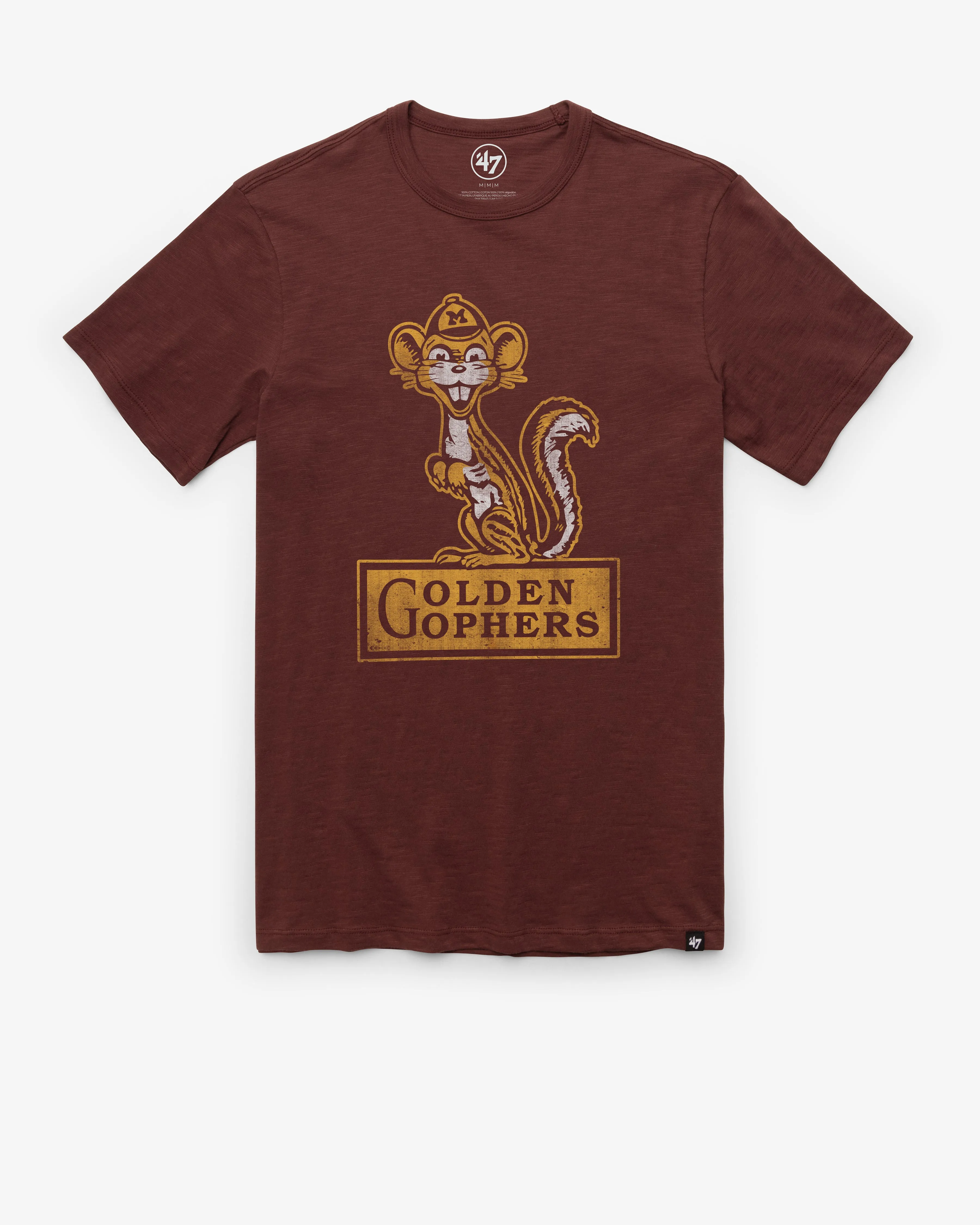 MINNESOTA GOLDEN GOPHERS VINTAGE GRIT '47 SCRUM TEE sold by 47