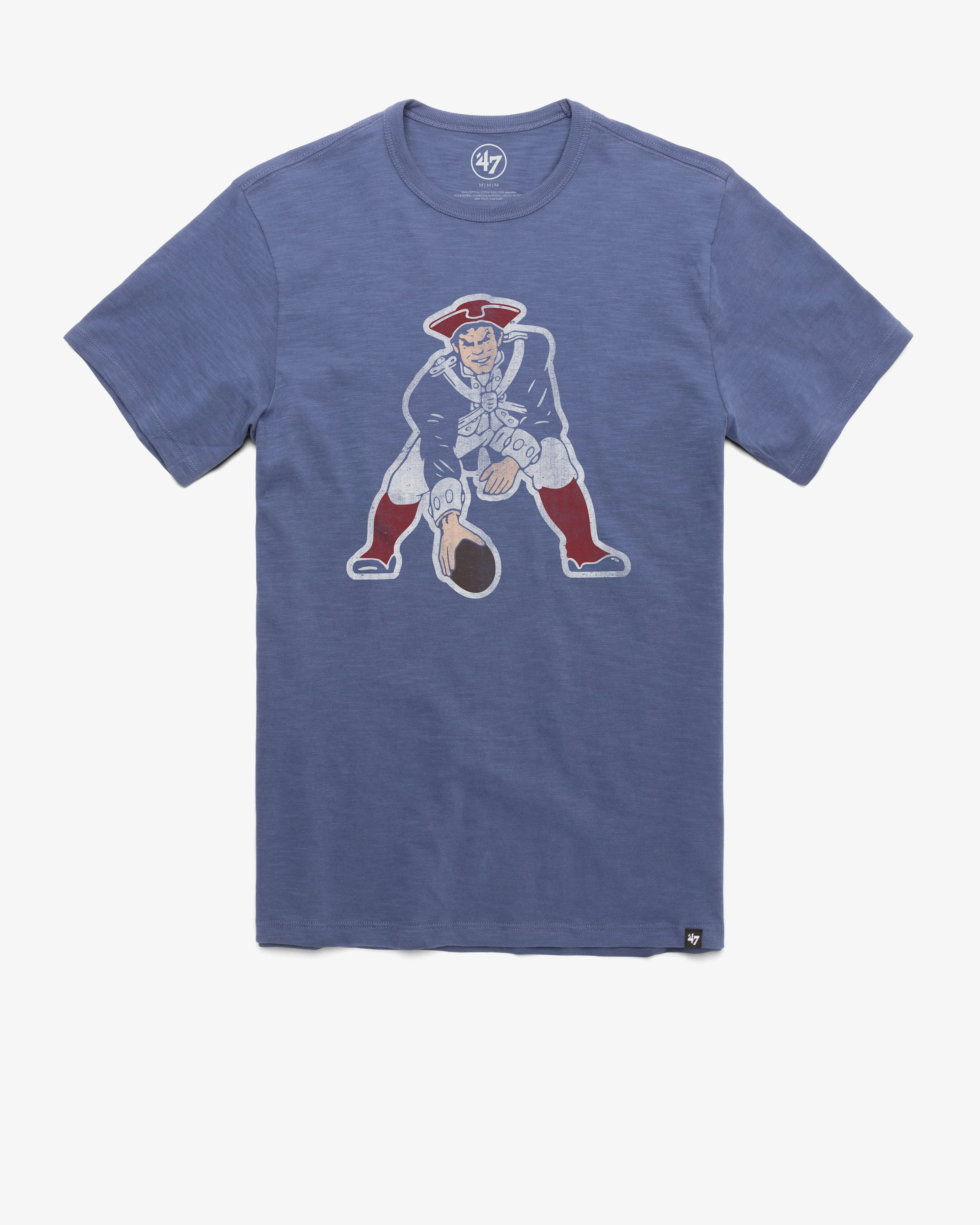 NEW ENGLAND PATRIOTS HISTORIC GRIT '47 SCRUM TEE sold by 47