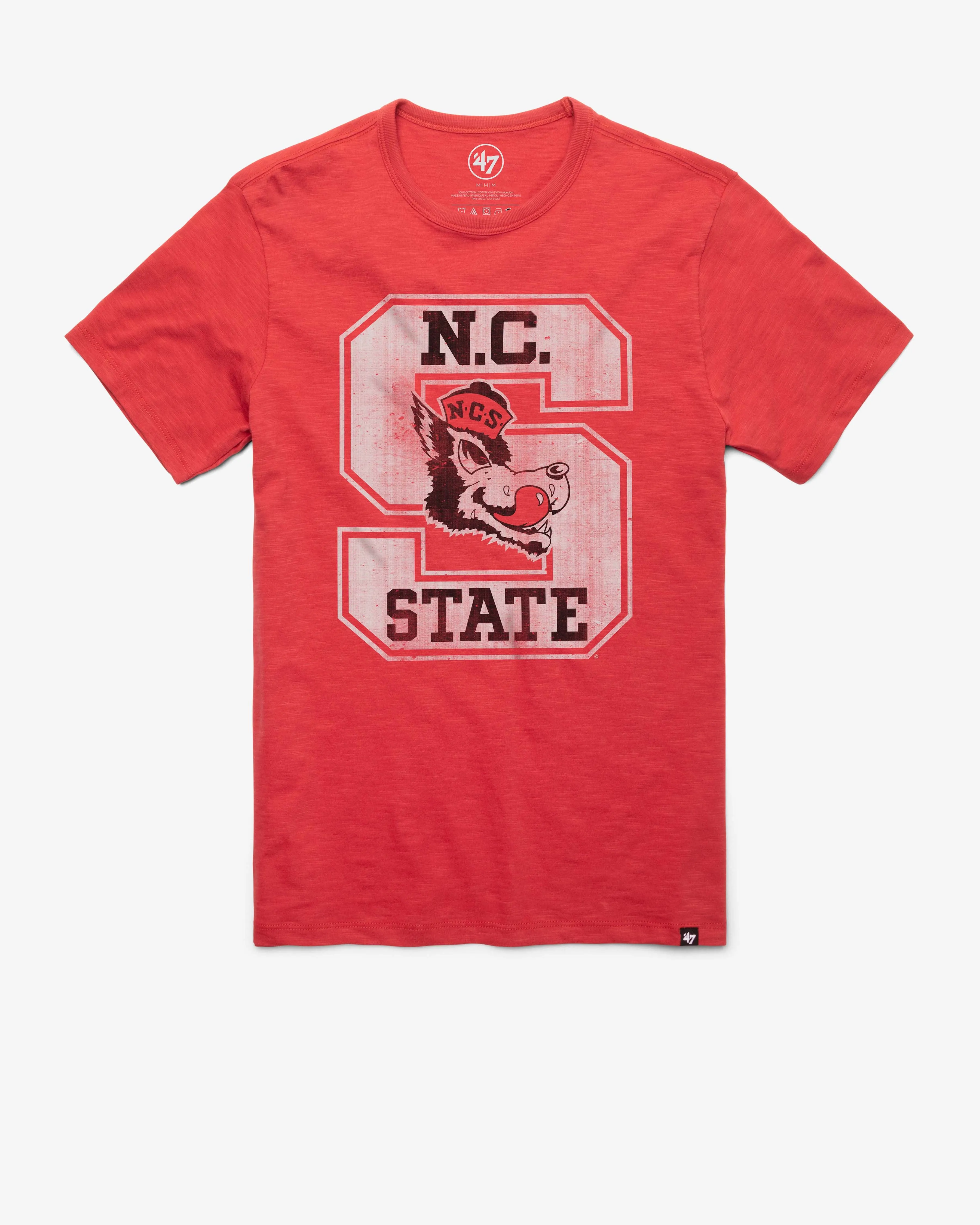 NORTH CAROLINA STATE WOLFPACK VINTAGE GRIT '47 SCRUM TEE sold by 47