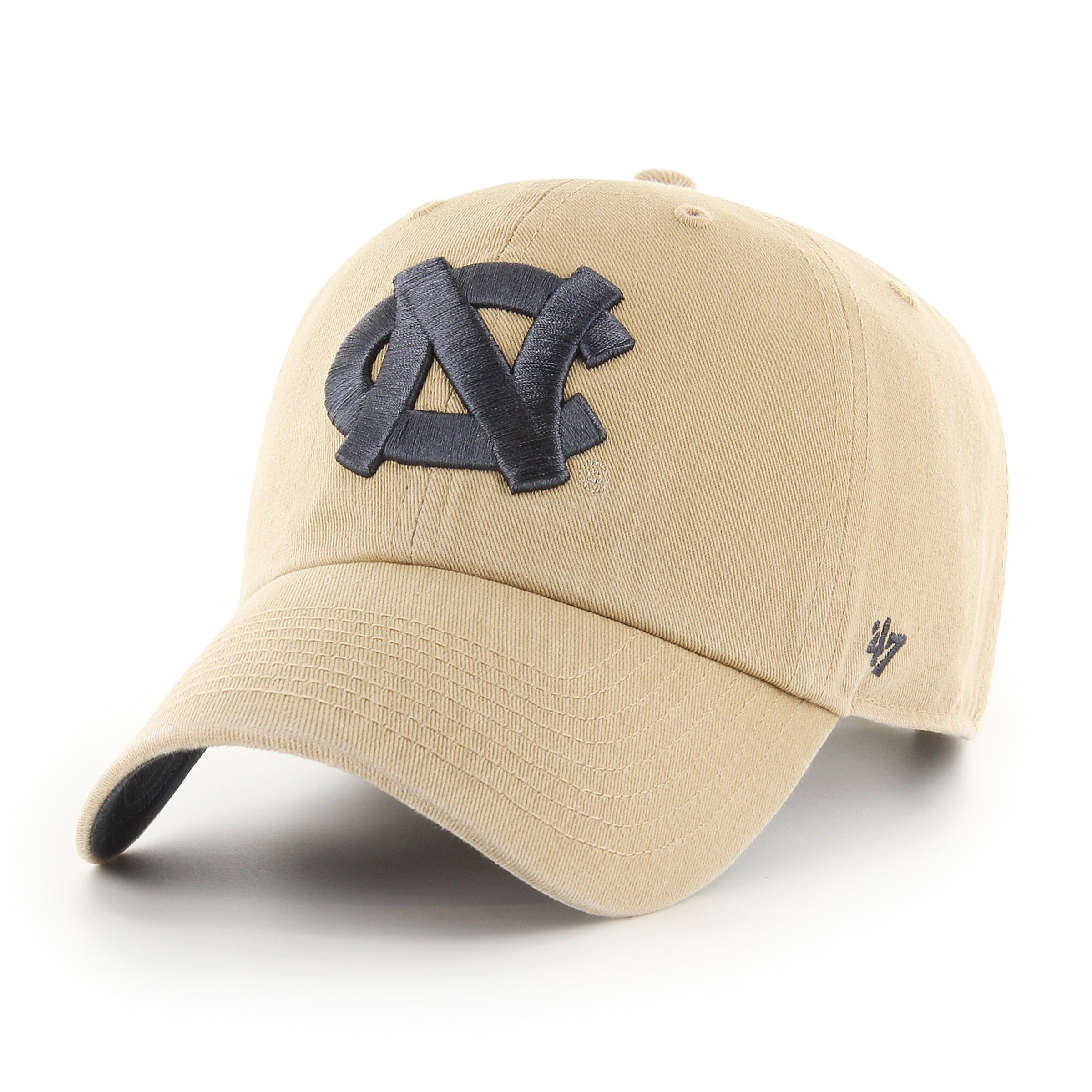 NORTH CAROLINA TAR HEELS UNC KHAKI BALLPARK '47 CLEAN UP sold by 47
