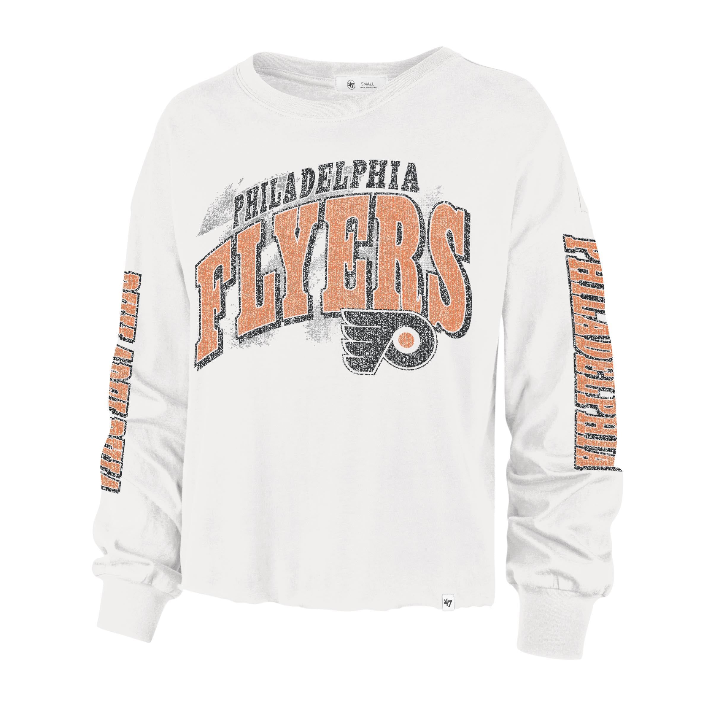 PHILADELPHIA FLYERS VINTAGE BRUSH BACK '47 PARKWAY LONG SLEEVE WOMENS sold by 47