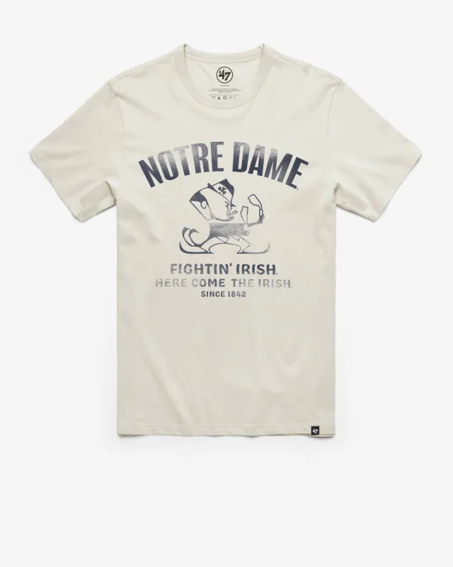 NOTRE DAME FIGHTING IRISH VINTAGE WIDE OPEN '47 FRANKLIN TEE sold by 47
