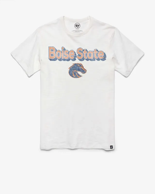 BOISE STATE BRONCOS REUNION '47 SCRUM TEE sold by 47