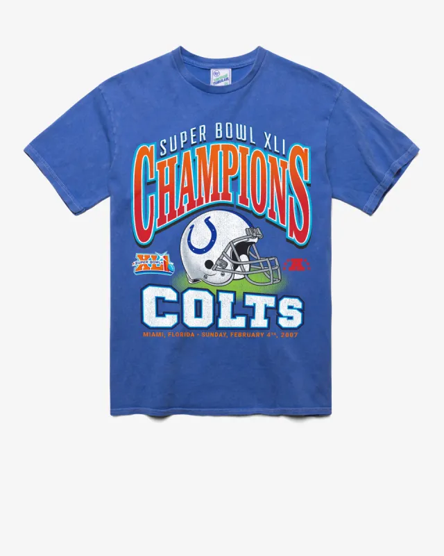 INDIANAPOLIS COLTS SB GRIDIRON LOCKER '47 VINTAGE TUBULAR TEE sold by 47
