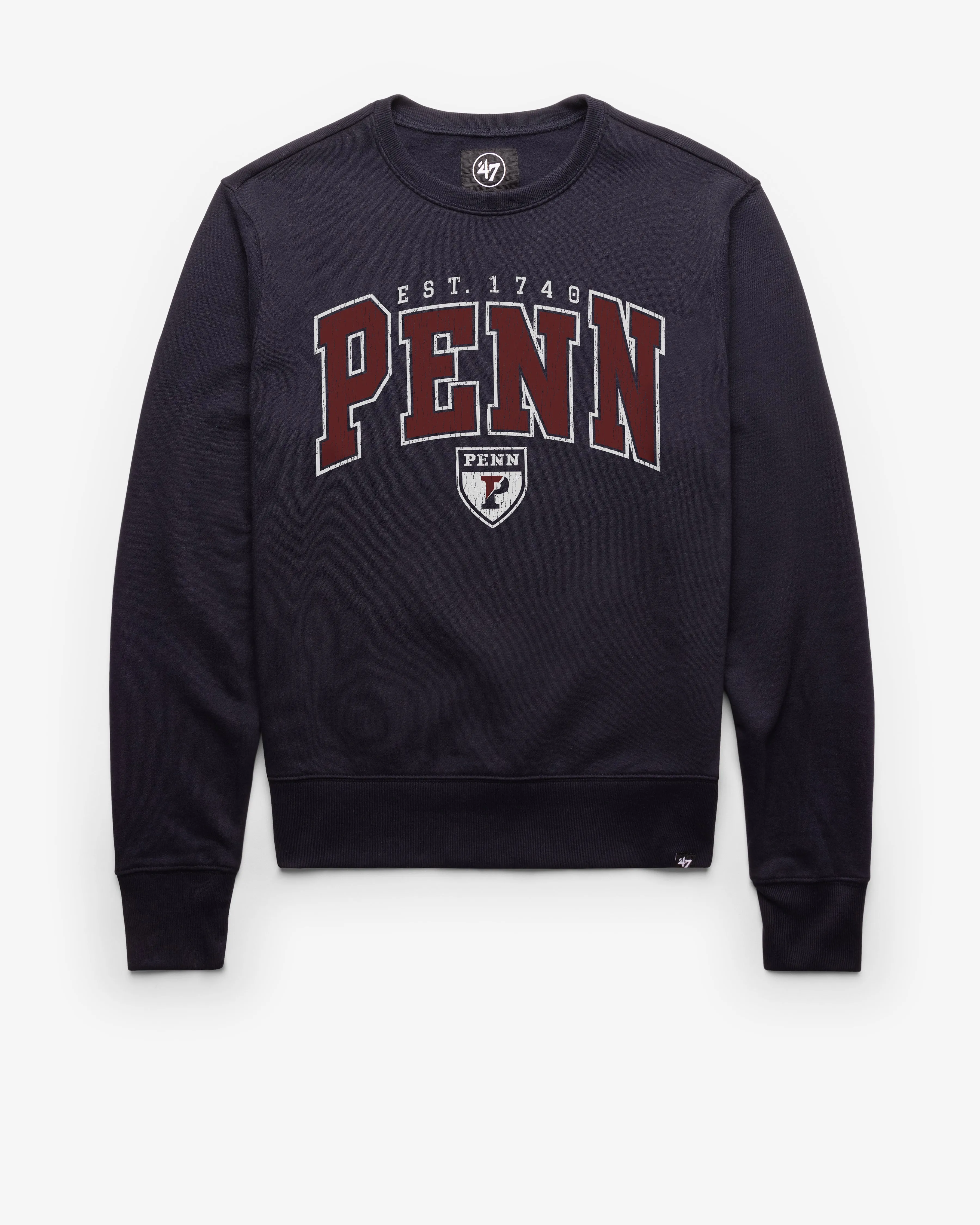 PENNSYLVANIA QUAKERS UPENN VARSITY BLOCK '47 HEADLINE CREW sold by 47