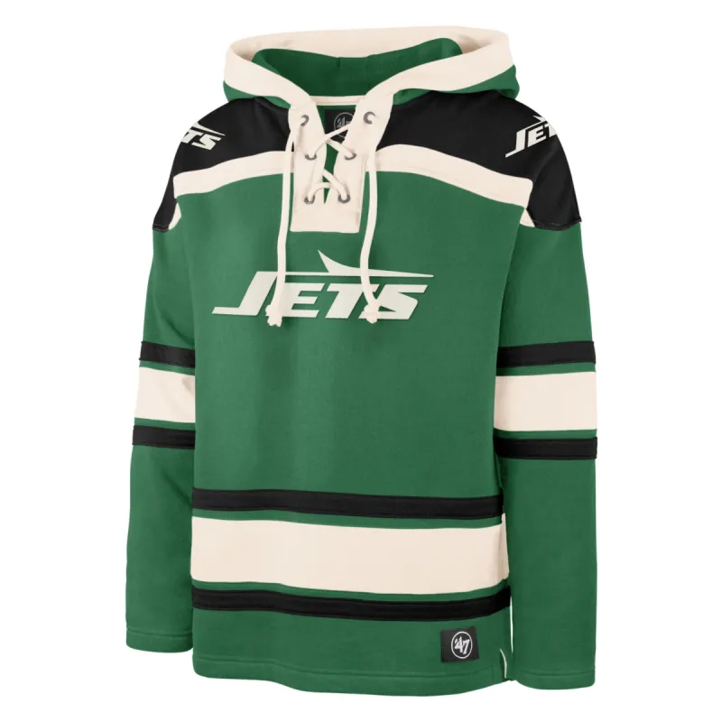 NEW YORK JETS HISTORIC SUPERIOR '47 LACER HOOD sold by 47