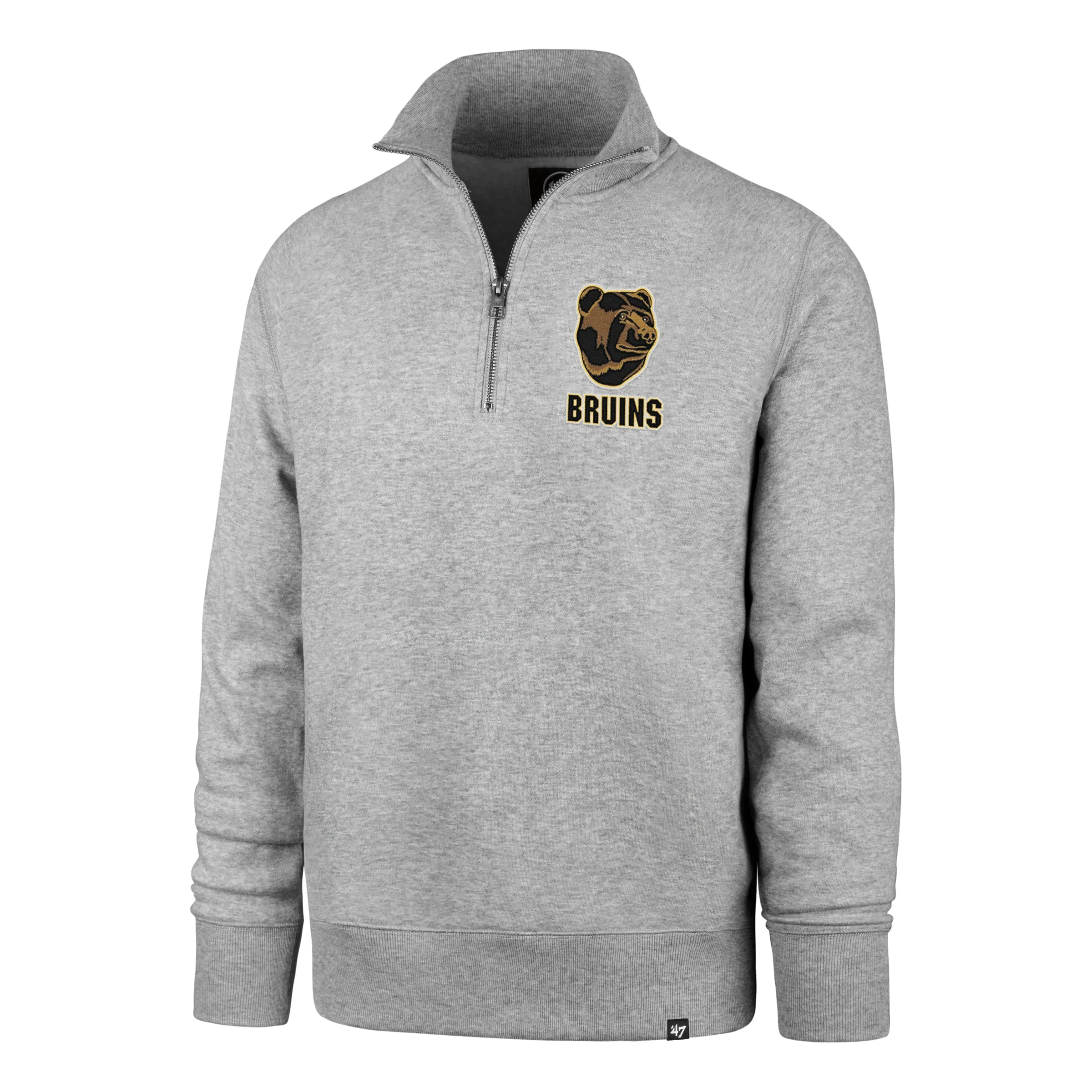 BOSTON BRUINS 100TH ANNIVERSARY NEW BLOOD NEW BEGINNINGS STATESIDE '47 1/4 ZIP sold by 47