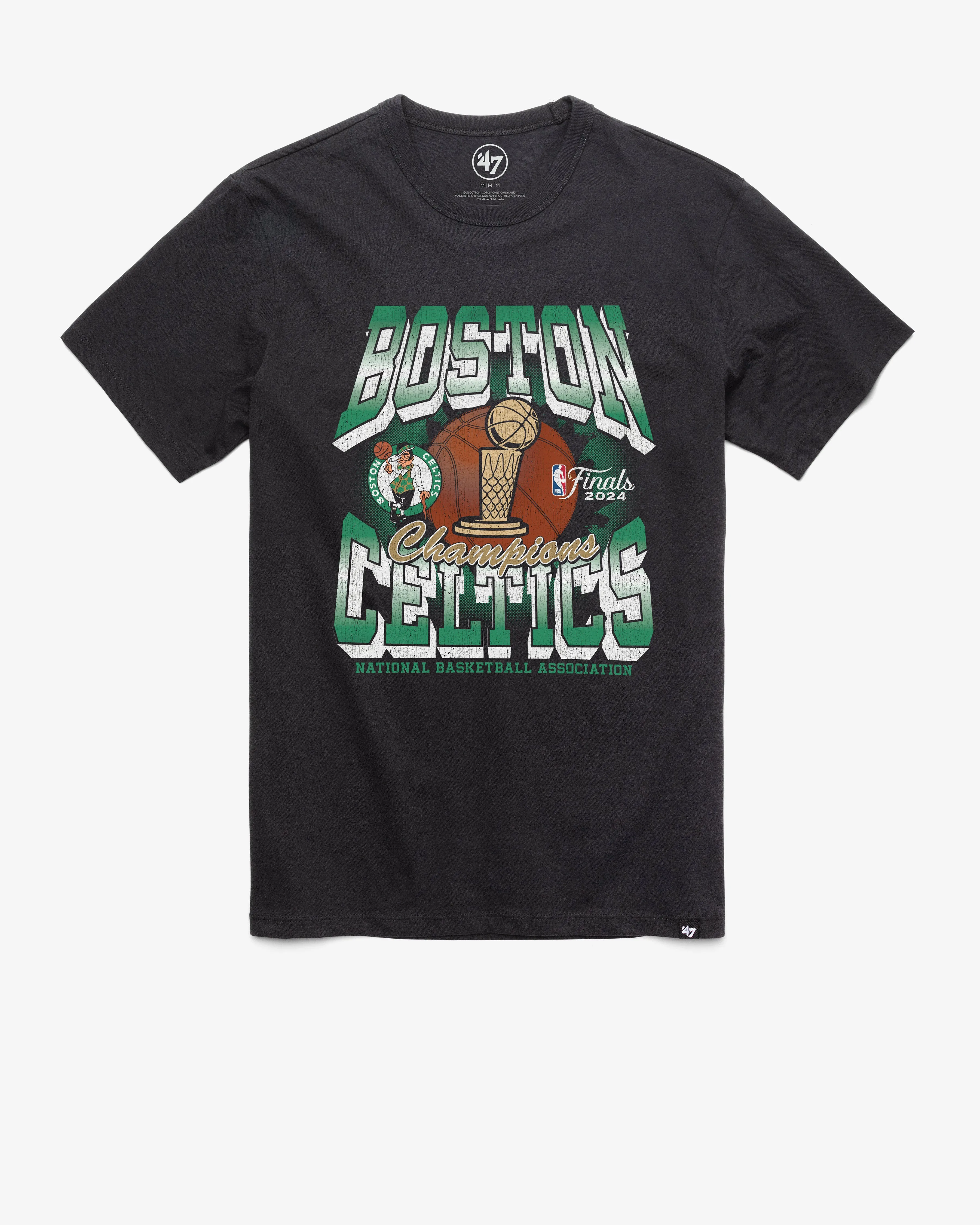 BOSTON CELTICS 2024 NBA CHAMPIONS '47 FRANKLIN TEE sold by 47