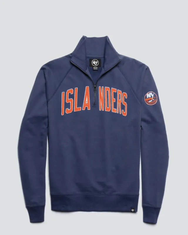 NEW YORK ISLANDERS BANKS '47 HARRIS SCRIMMAGE 1/4 ZIP sold by 47