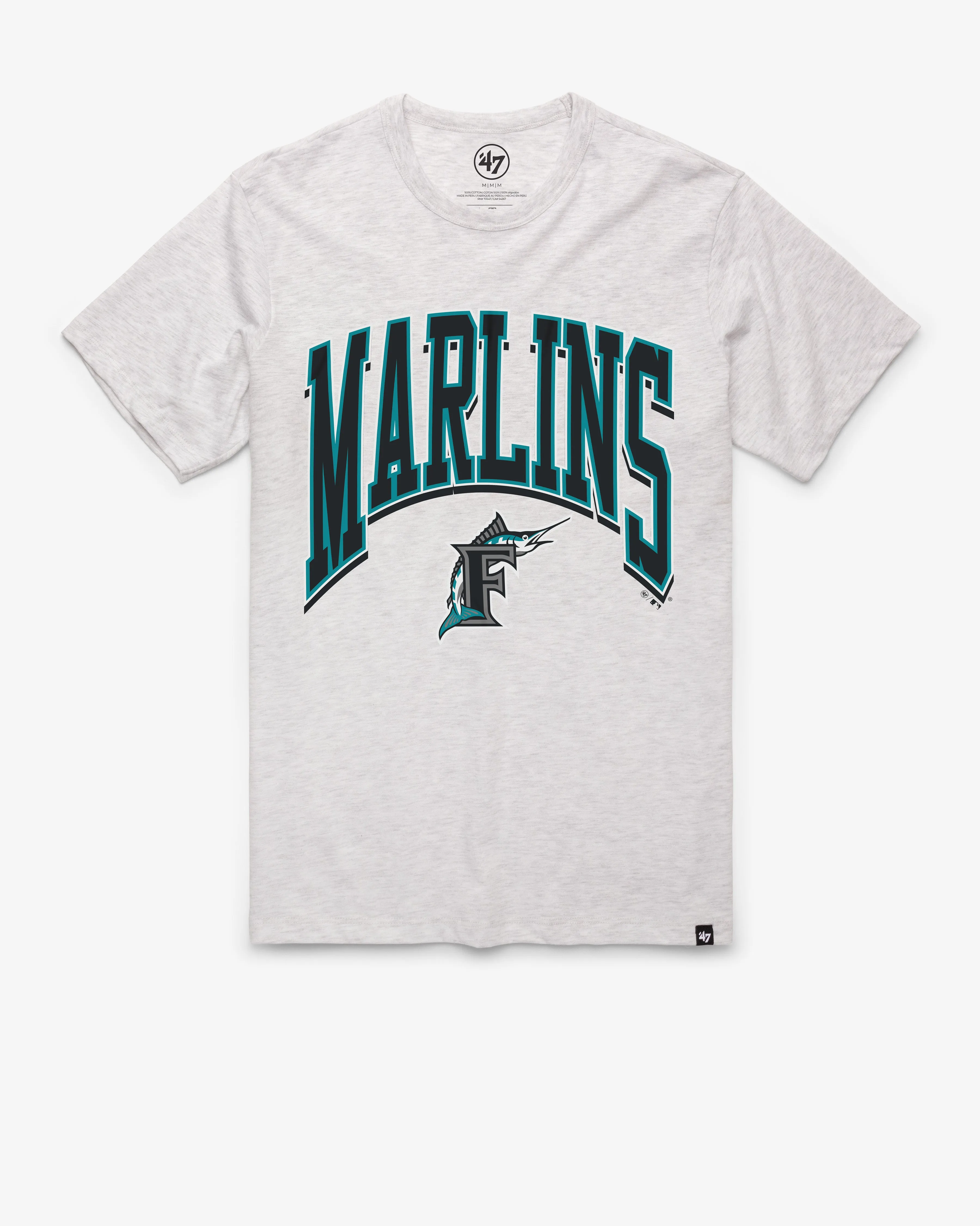 MIAMI MARLINS COOPERSTOWN WALK TALL '47 FRANKLIN TEE sold by 47