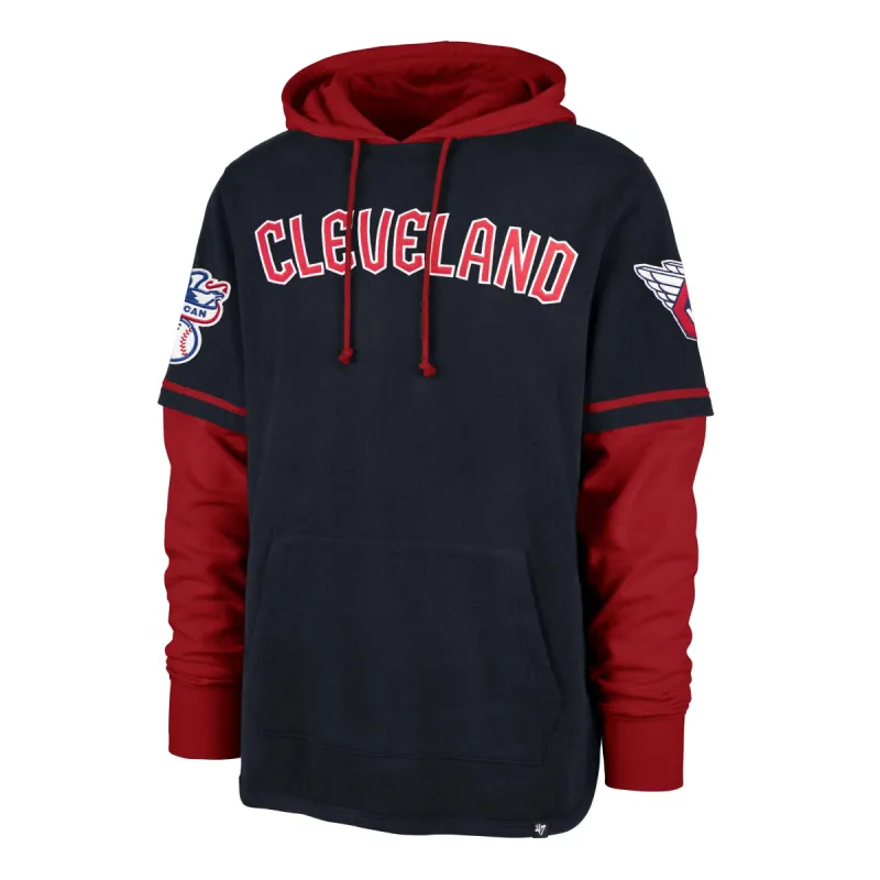 CLEVELAND GUARDIANS TRIFECTA '47 SHORTSTOP PULLOVER HOOD sold by 47