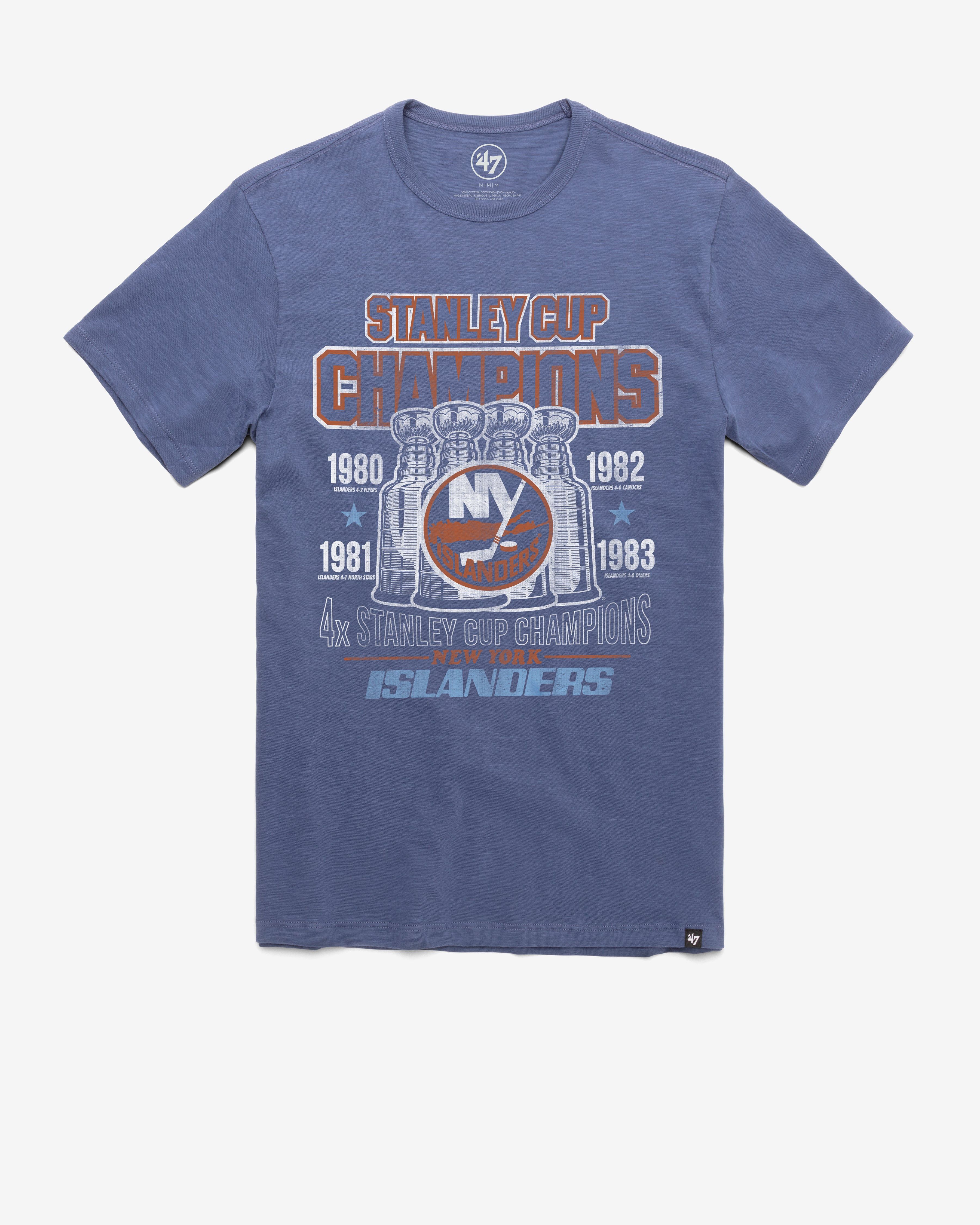 NEW YORK ISLANDERS VINTAGE STANLEY CUP '47 SCRUM TEE sold by 47