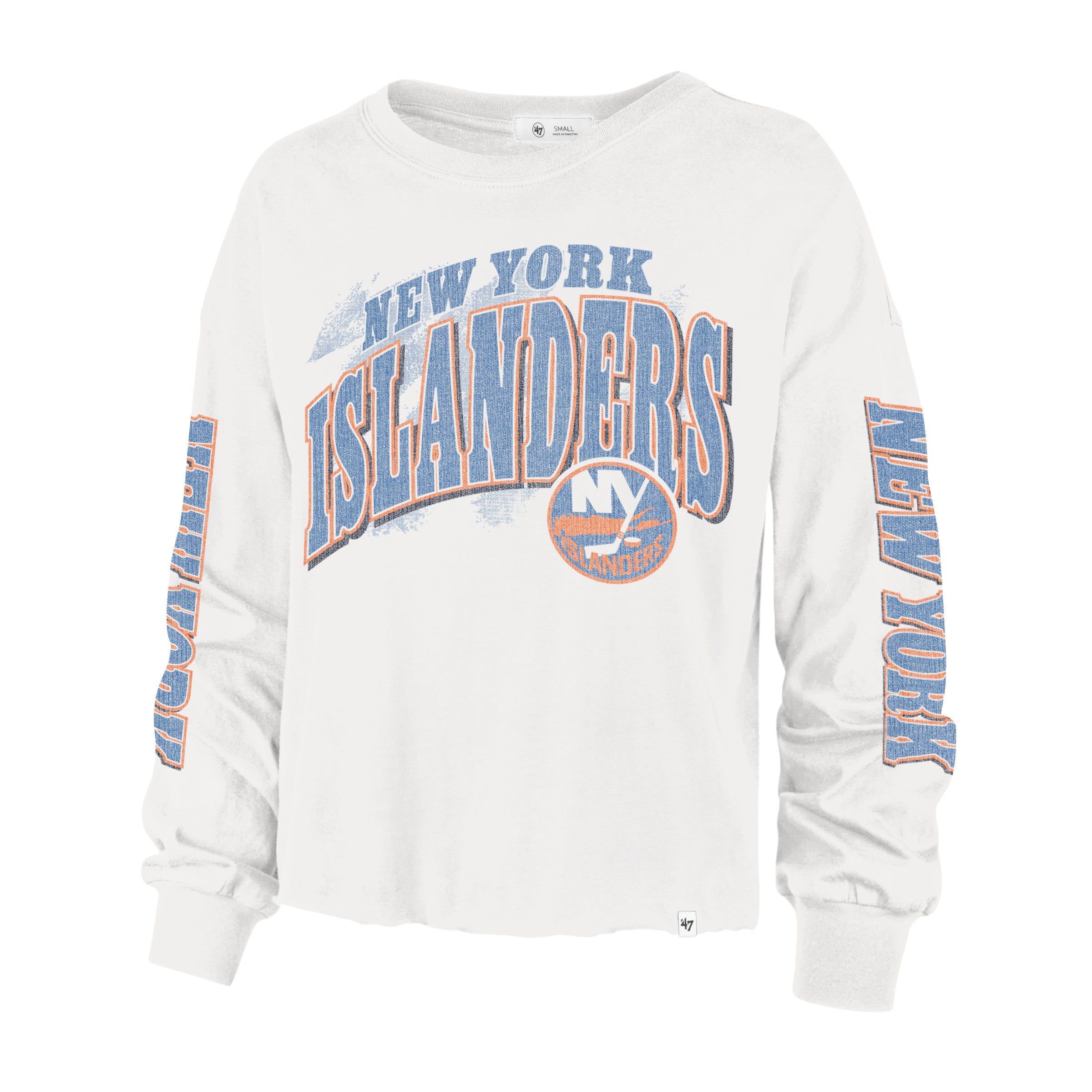 NEW YORK ISLANDERS VINTAGE BRUSH BACK '47 PARKWAY LONG SLEEVE WOMENS sold by 47