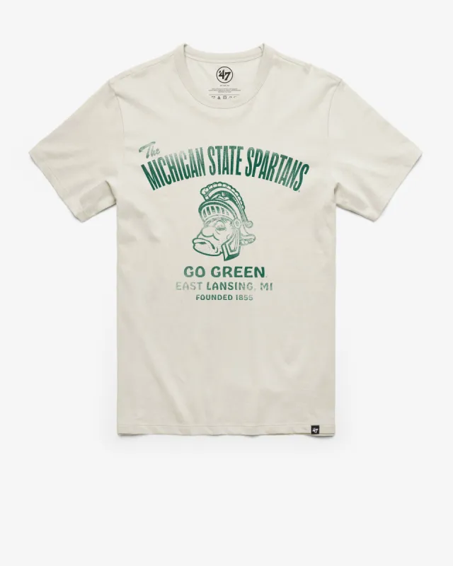 MICHIGAN STATE SPARTANS VINTAGE WIDE OPEN '47 FRANKLIN TEE made by 47