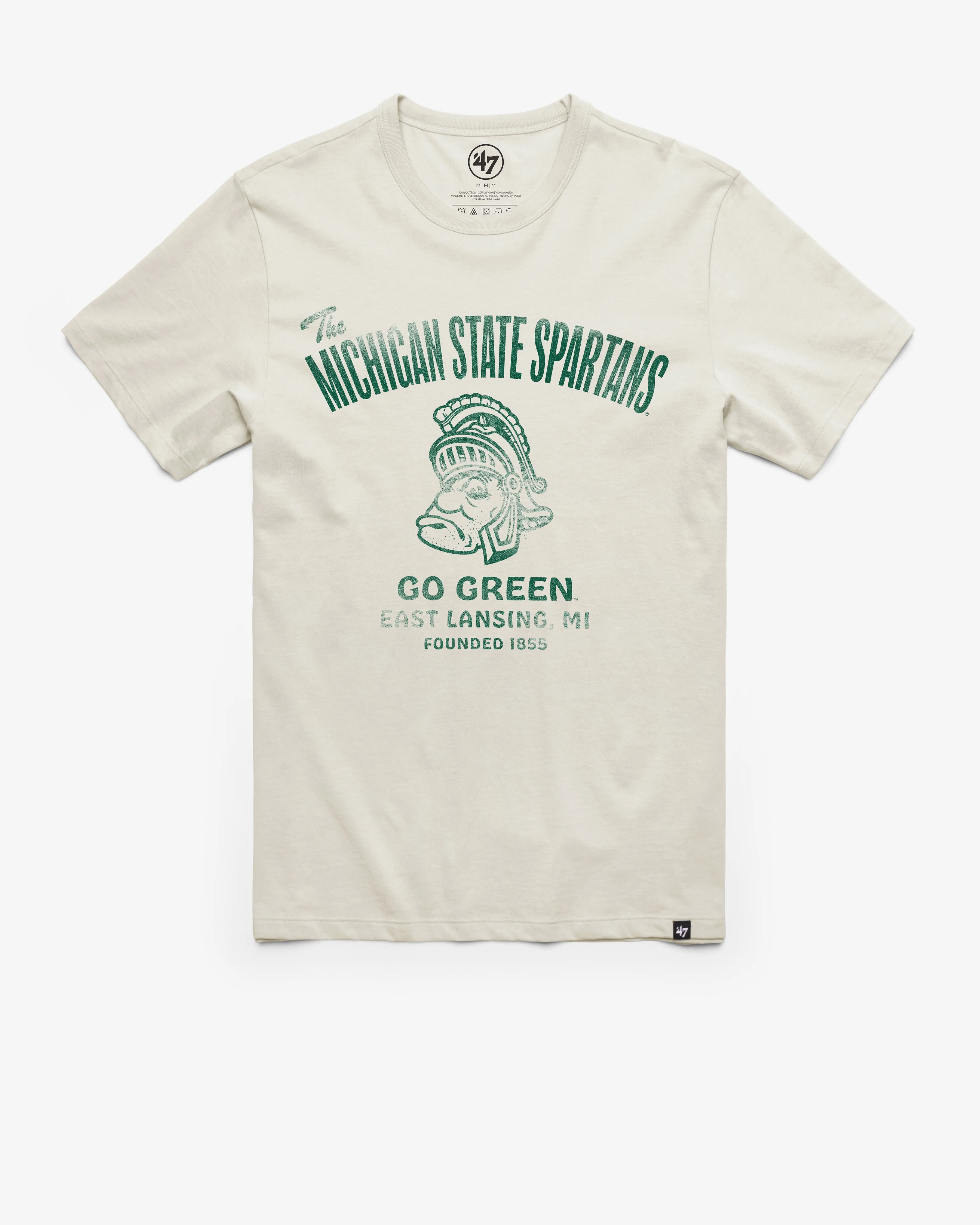 MICHIGAN STATE SPARTANS VINTAGE WIDE OPEN '47 FRANKLIN TEE sold by 47