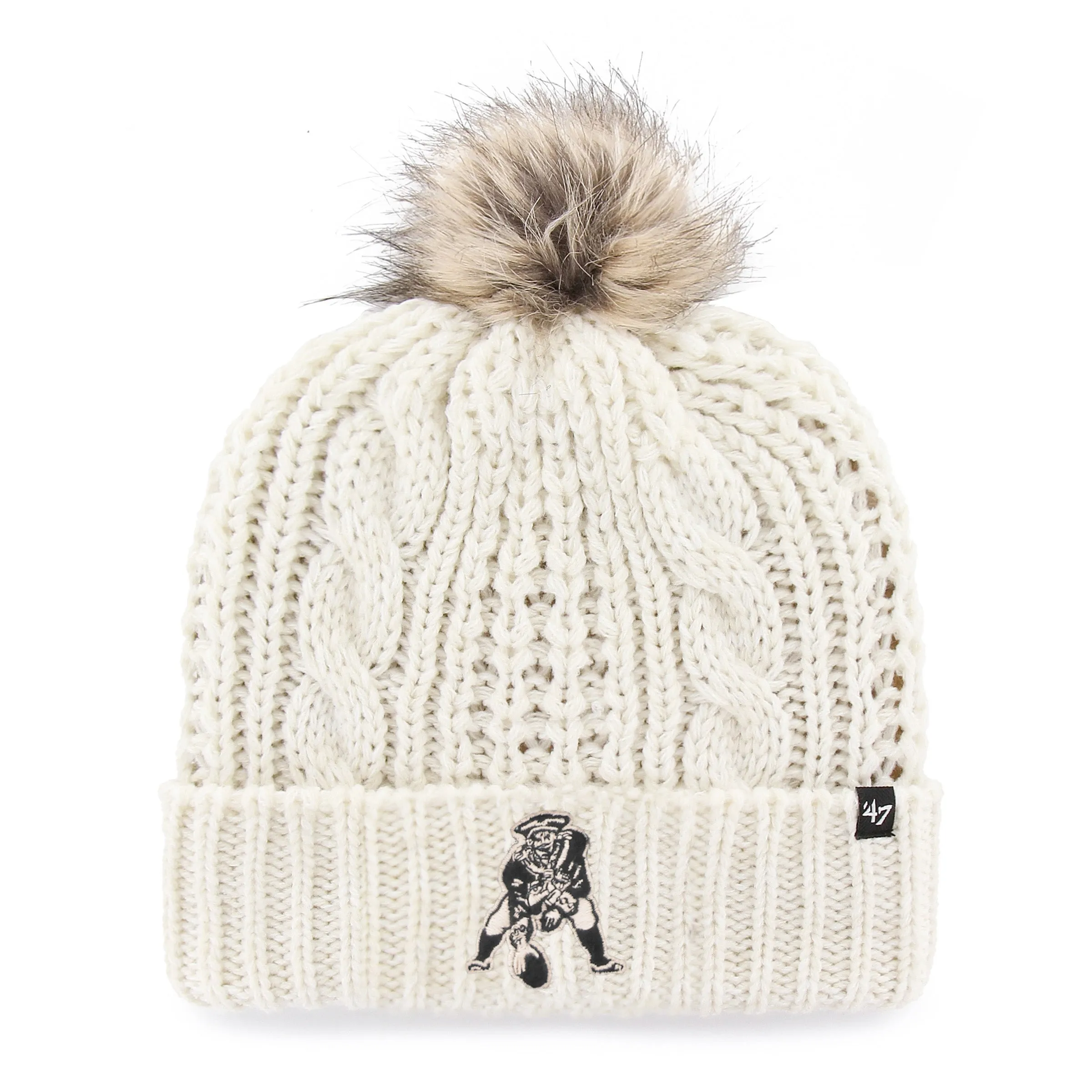 NEW ENGLAND PATRIOTS HISTORIC MEEKO '47 CUFF KNIT WOMENS sold by 47