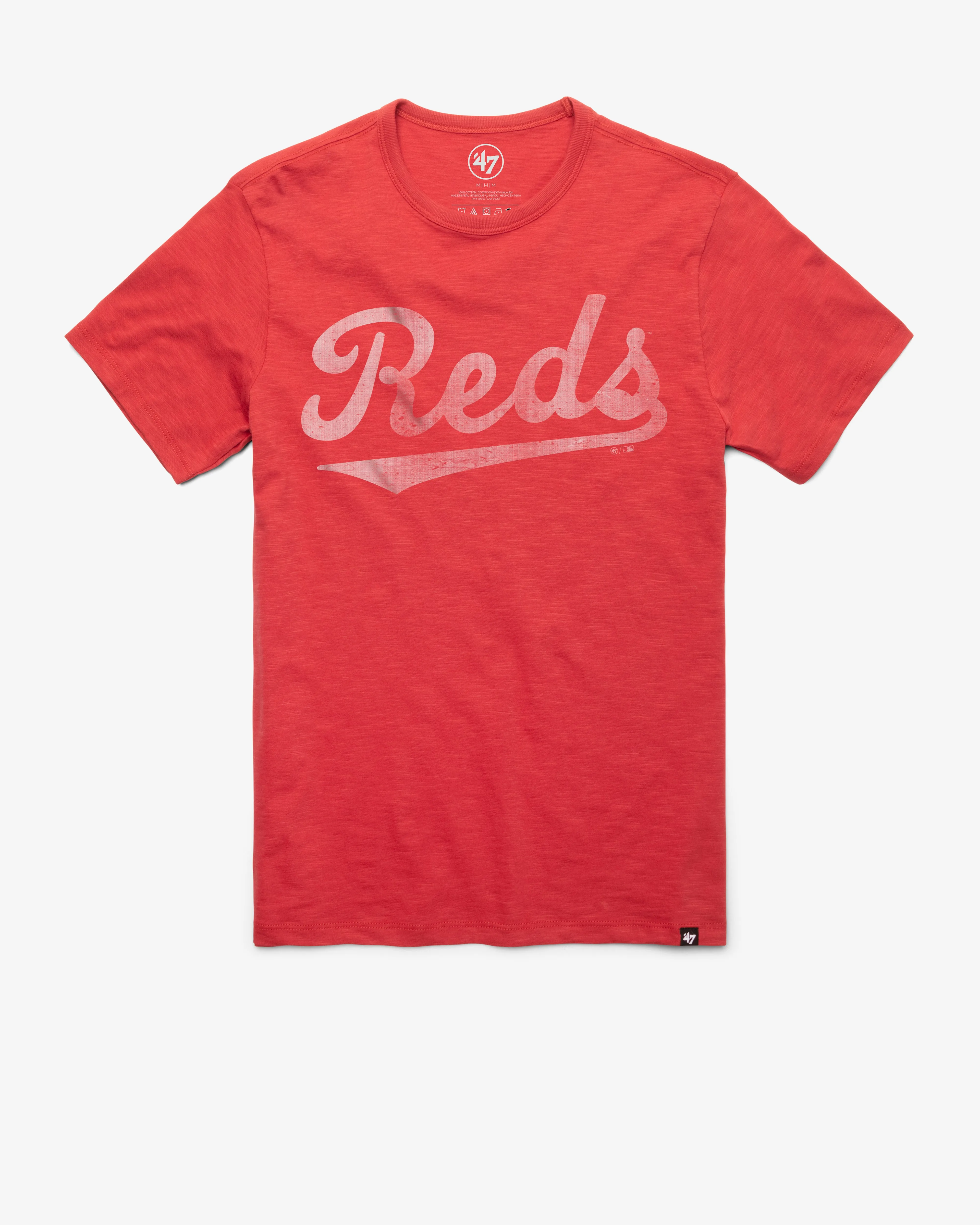 CINCINNATI REDS COOPERSTOWN GRIT '47 SCRUM TEE sold by 47