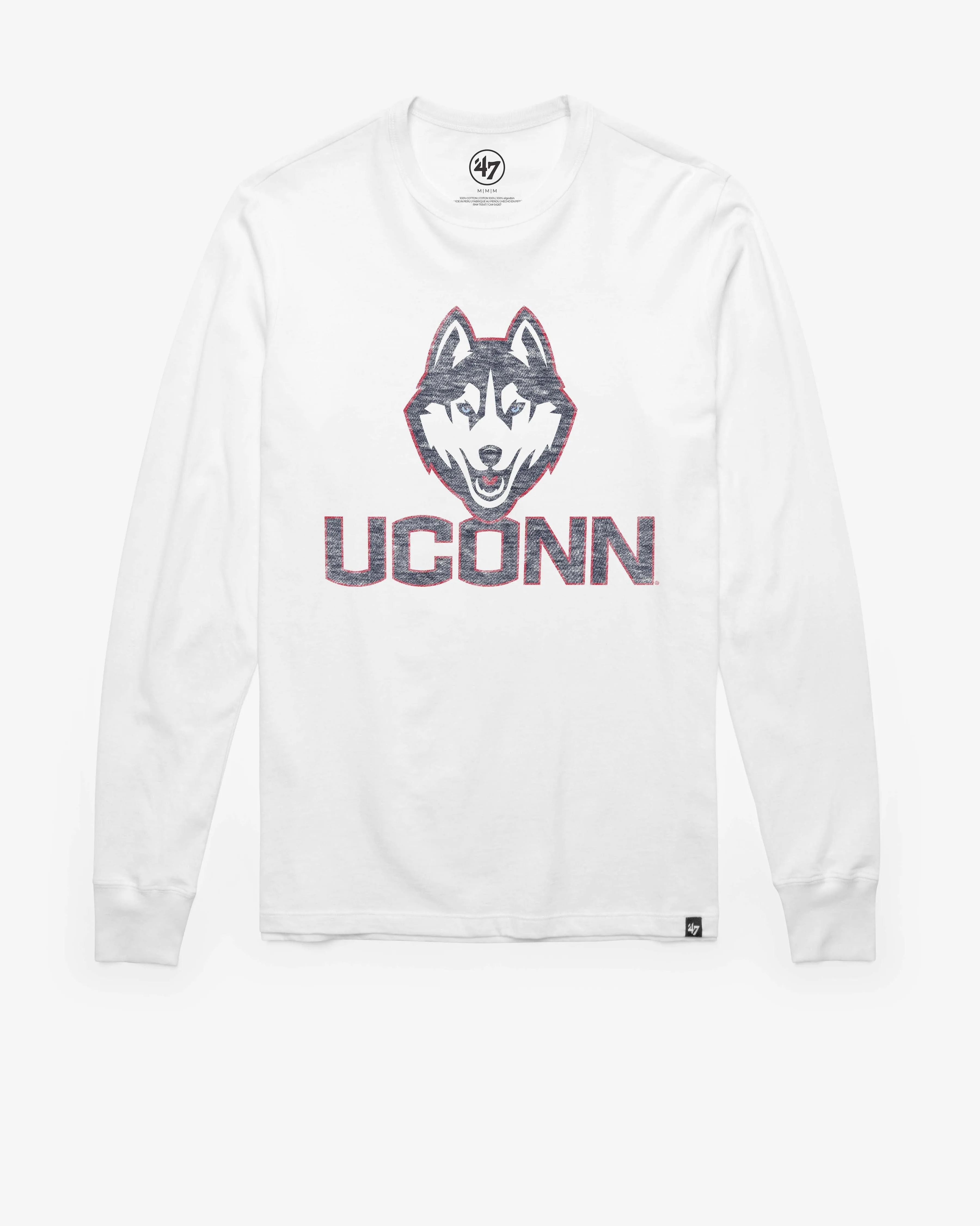CONNECTICUT HUSKIES UCONN PREMIER '47 FRANKLIN LONG SLEEVE TEE sold by 47