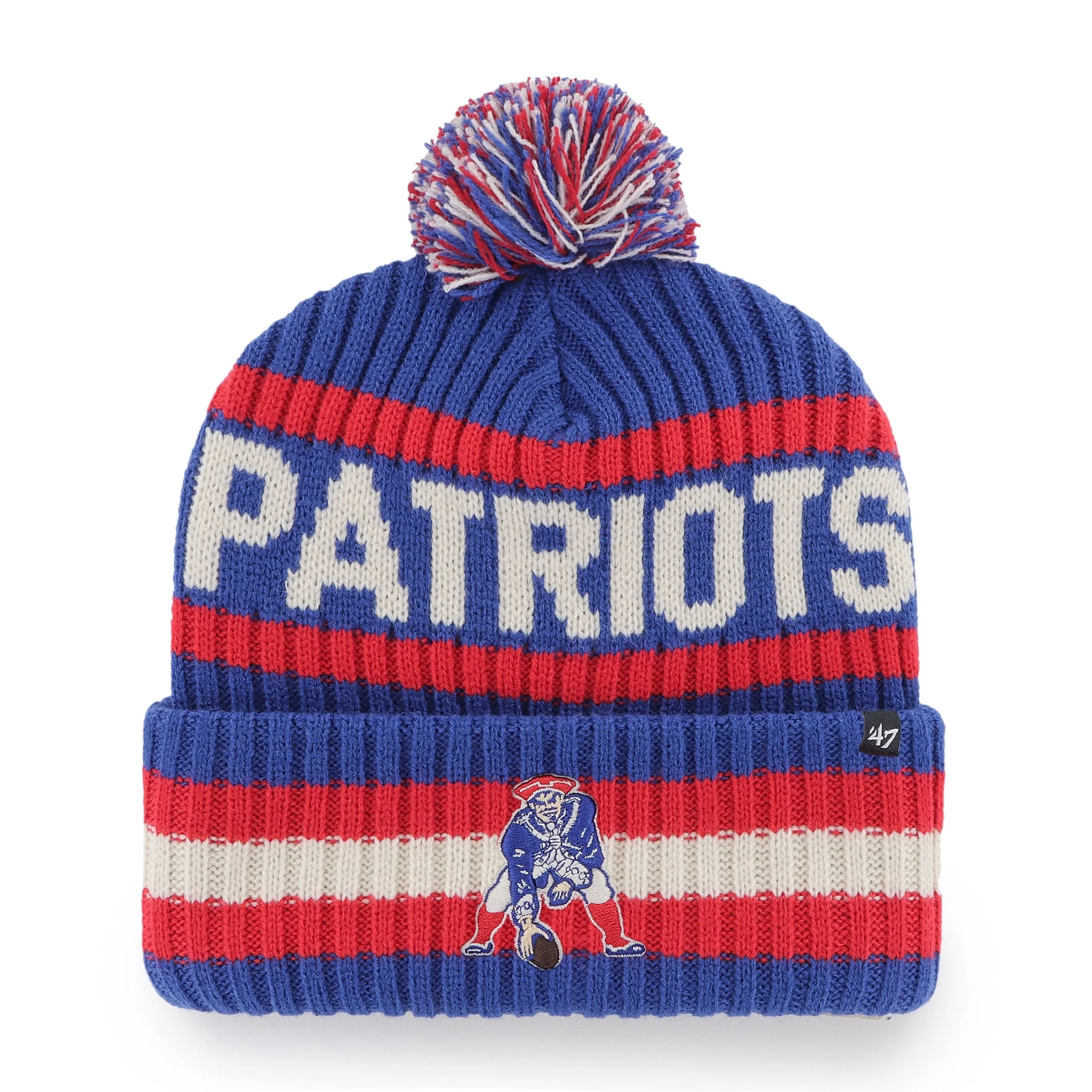 NEW ENGLAND PATRIOTS HISTORIC BERING '47 CUFF KNIT sold by 47