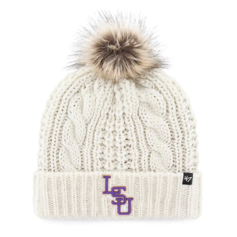 LOUISIANA STATE TIGERS LSU MEEKO CUFF KNIT sold by 47