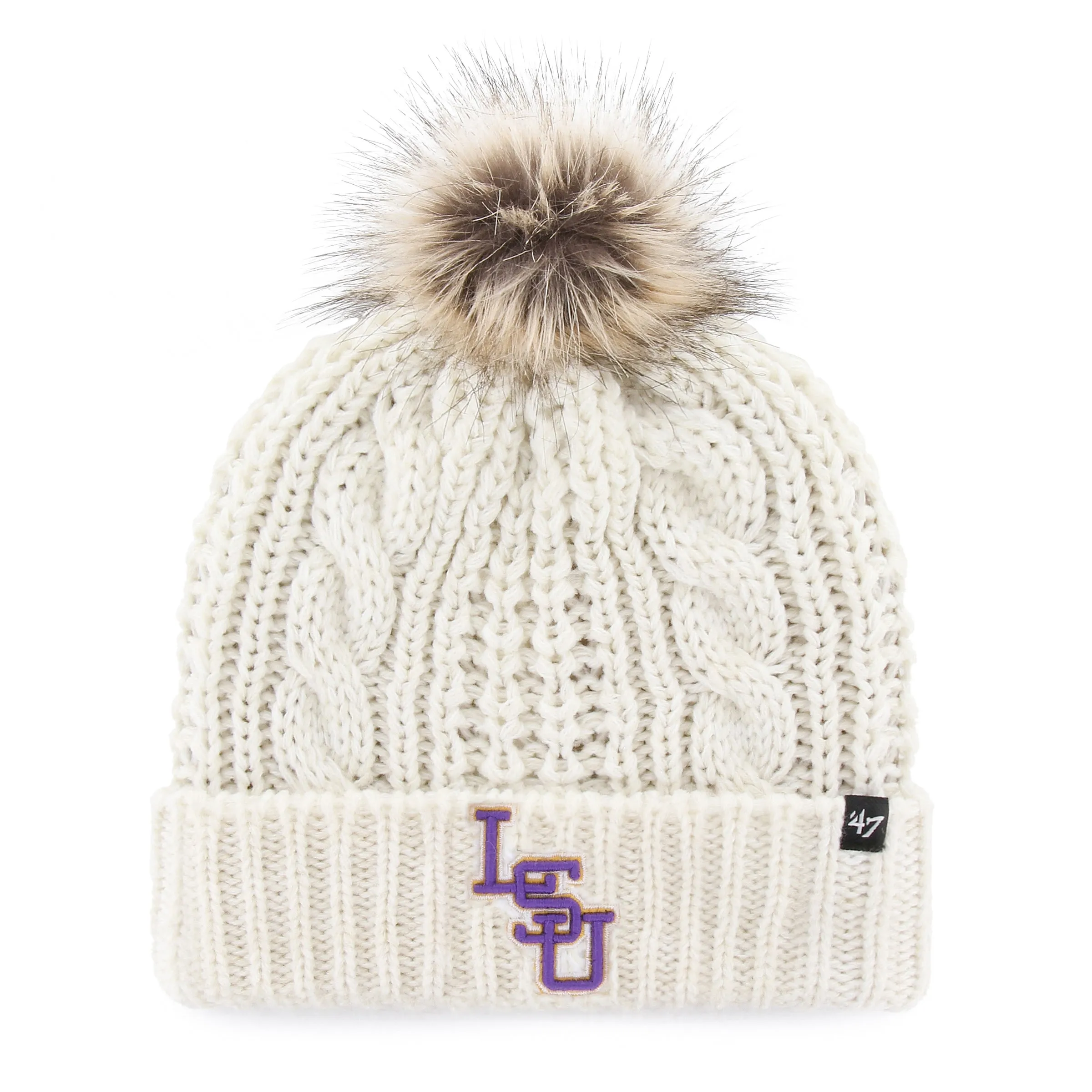 LOUISIANA STATE TIGERS LSU MEEKO CUFF KNIT sold by 47