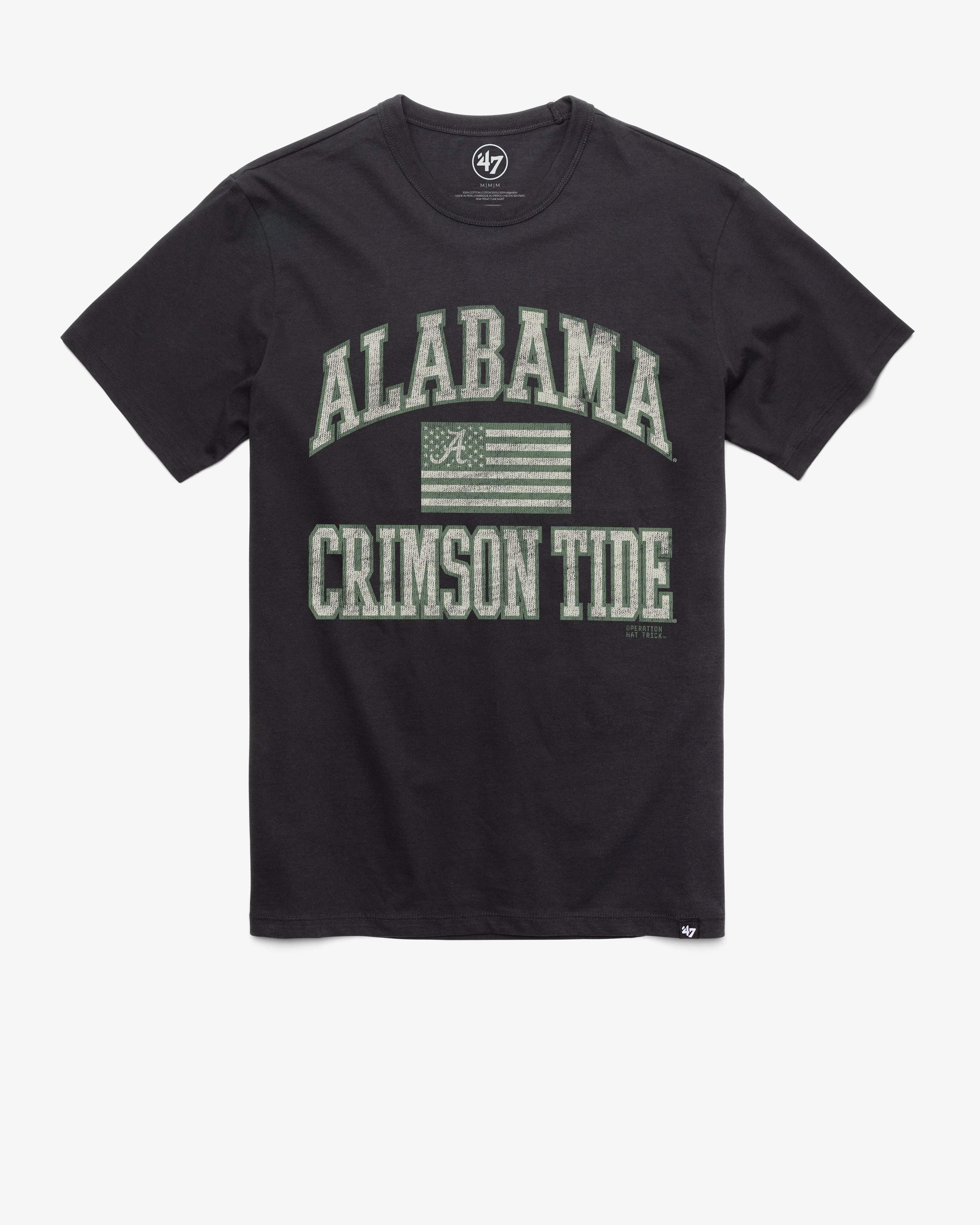 ALABAMA CRIMSON TIDE OPERATION HAT TRICK OHT MAJOR '47 FRANKLIN TEE sold by 47