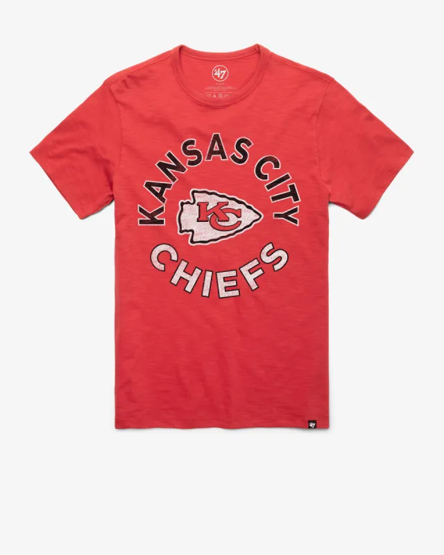 KANSAS CITY CHIEFS ROUNDED '47 SCRUM TEE sold by 47