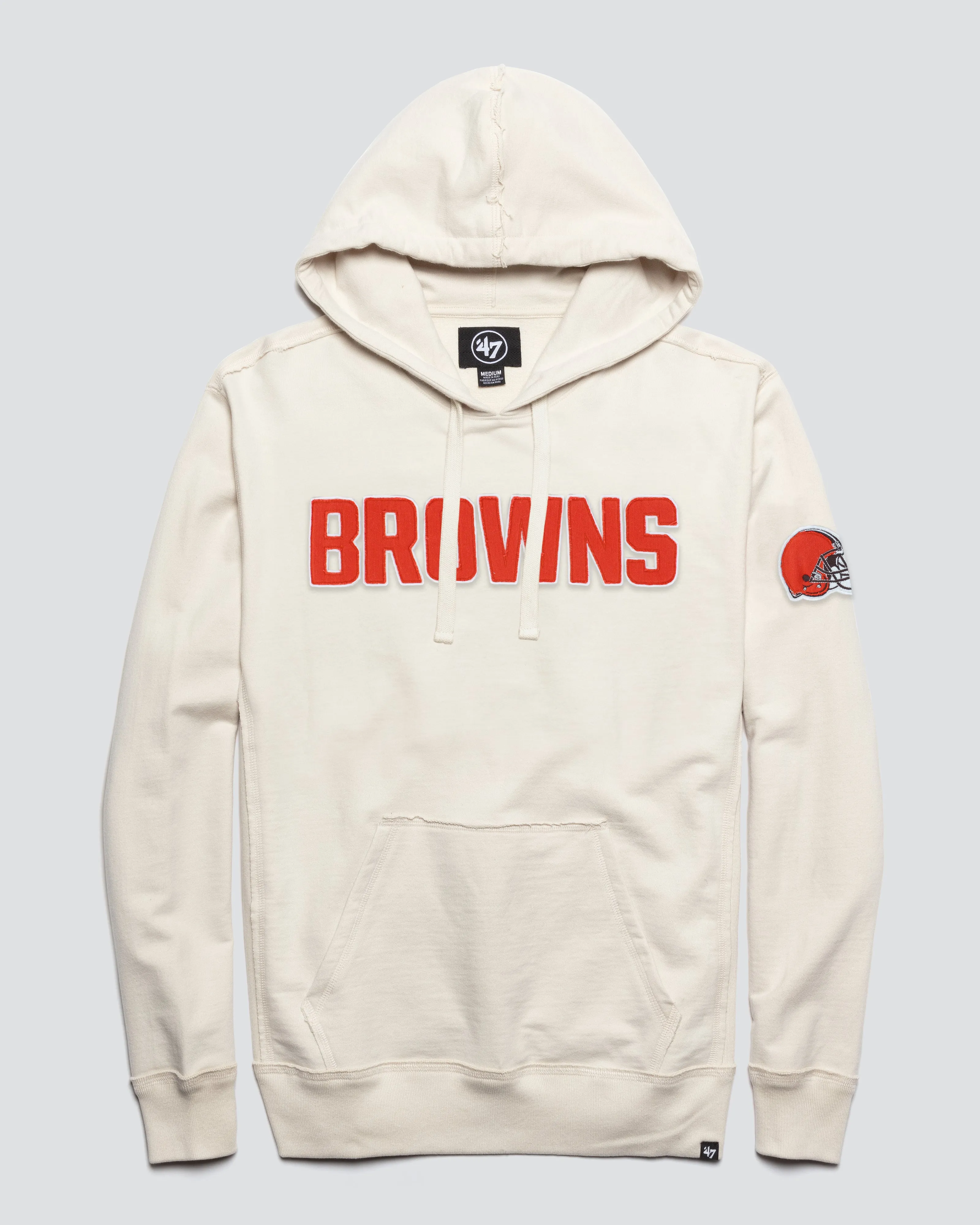 CLEVELAND BROWNS RELIC '47 HARRIS SCRIMMAGE HOOD sold by 47