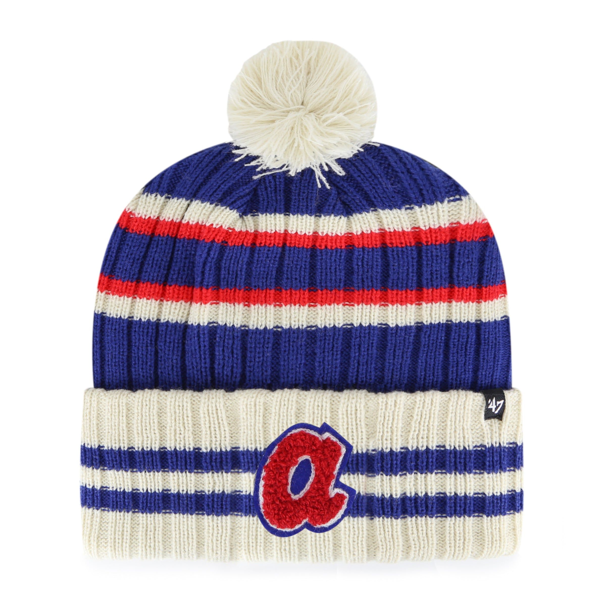 ATLANTA BRAVES COOPERSTOWN NO HUDDLE '47 CUFF KNIT sold by 47