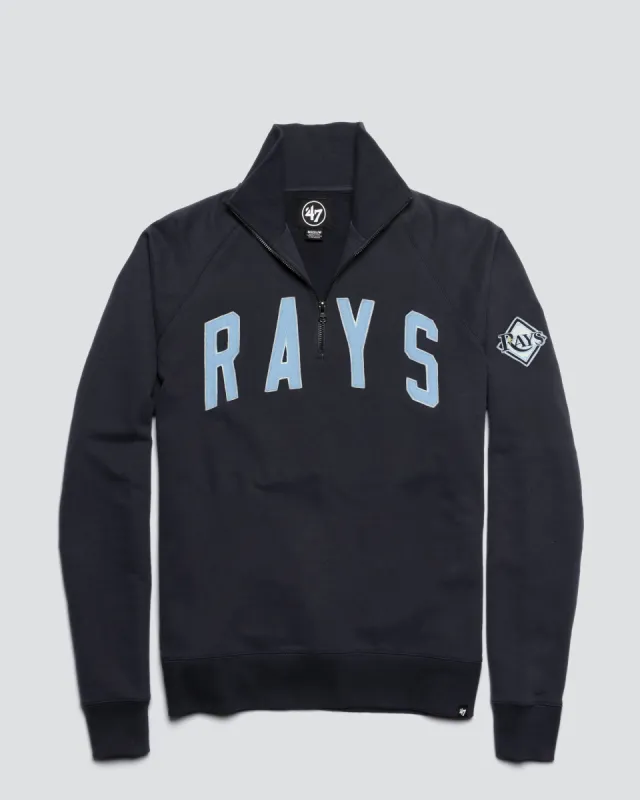 TAMPA BAY RAYS BANKS '47 HARRIS SCRIMMAGE 1/4 ZIP sold by 47