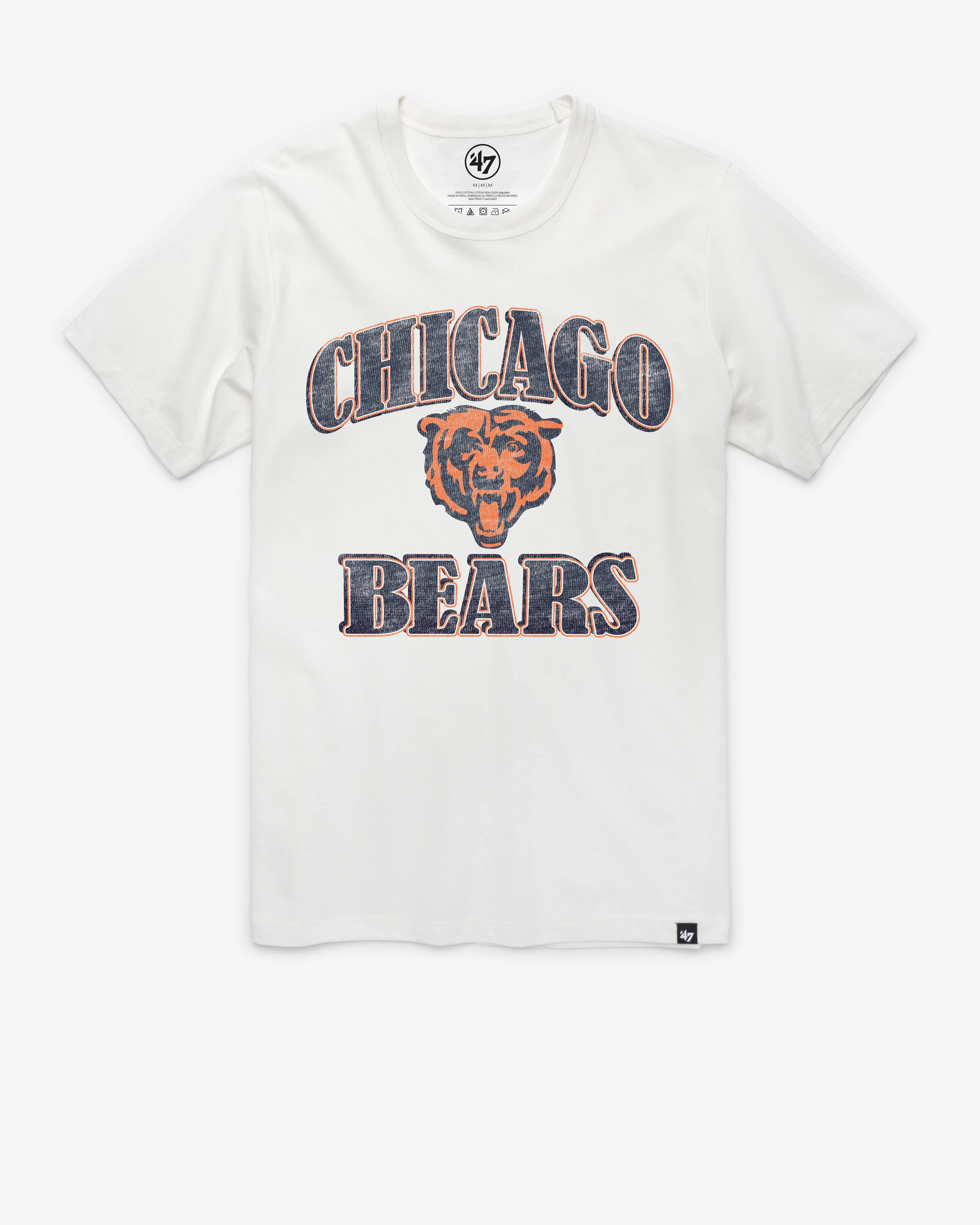 CHICAGO BEARS OVERRUN '47 FRANKLIN TEE sold by 47