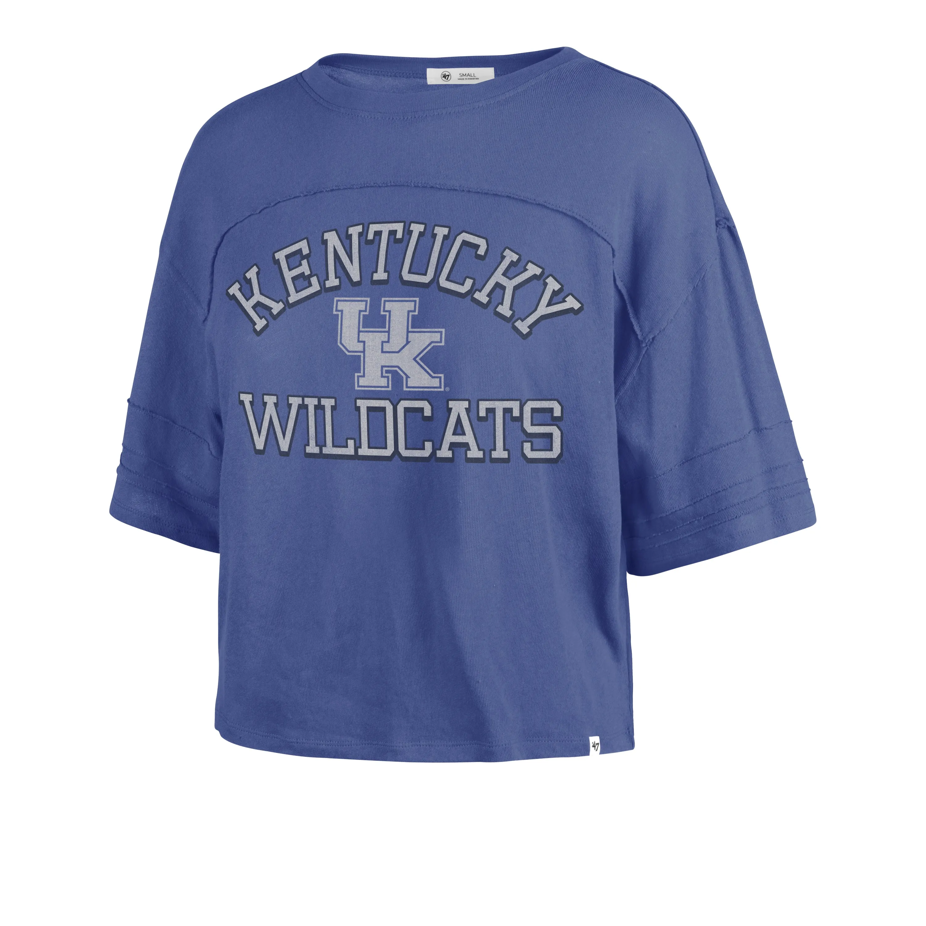 KENTUCKY WILDCATS HALF MOON '47 STEVIE CROP TEE WOMENS sold by 47