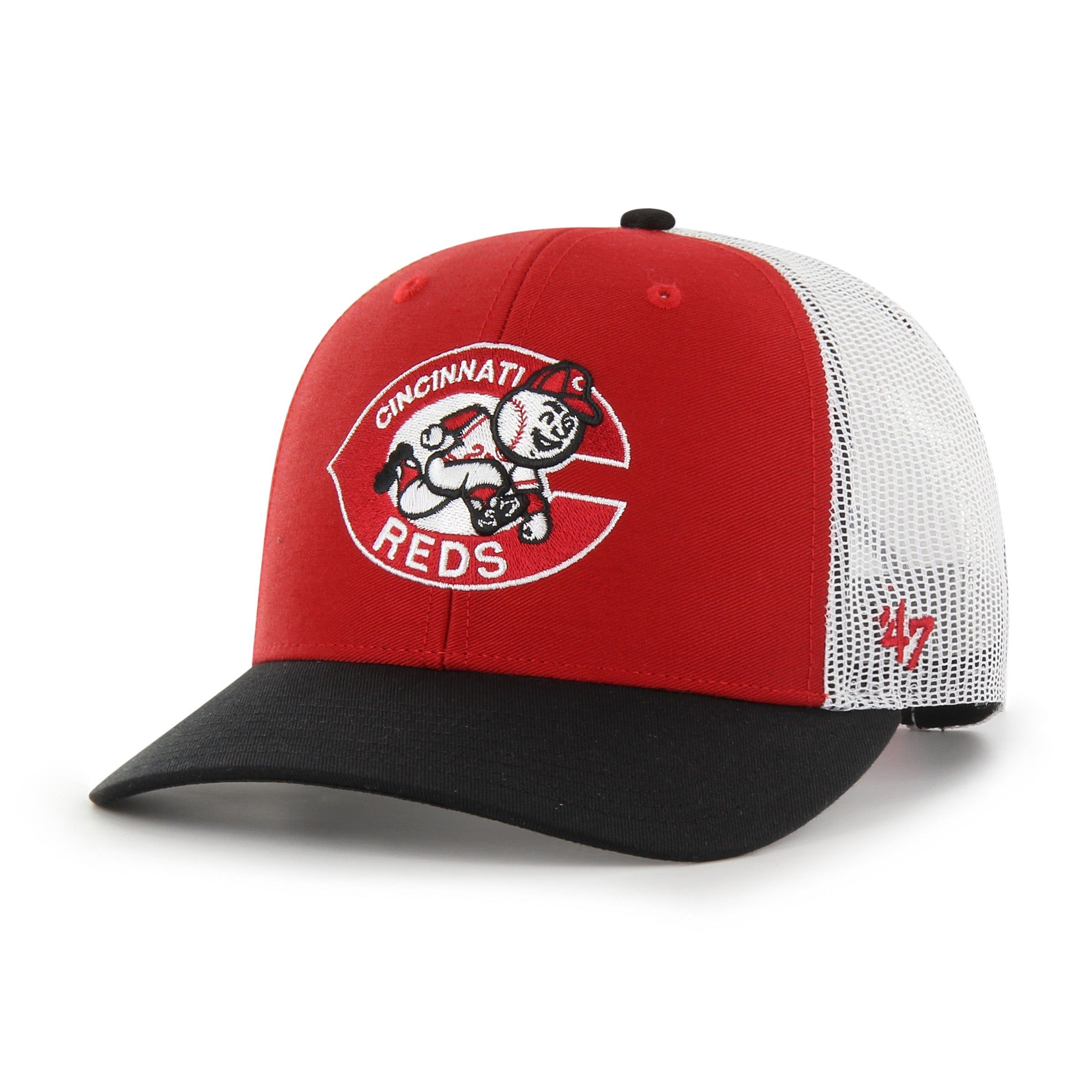 CINCINNATI REDS COOPERSTOWN SIDE NOTE '47 TRUCKER sold by 47 product image thumbnail 2