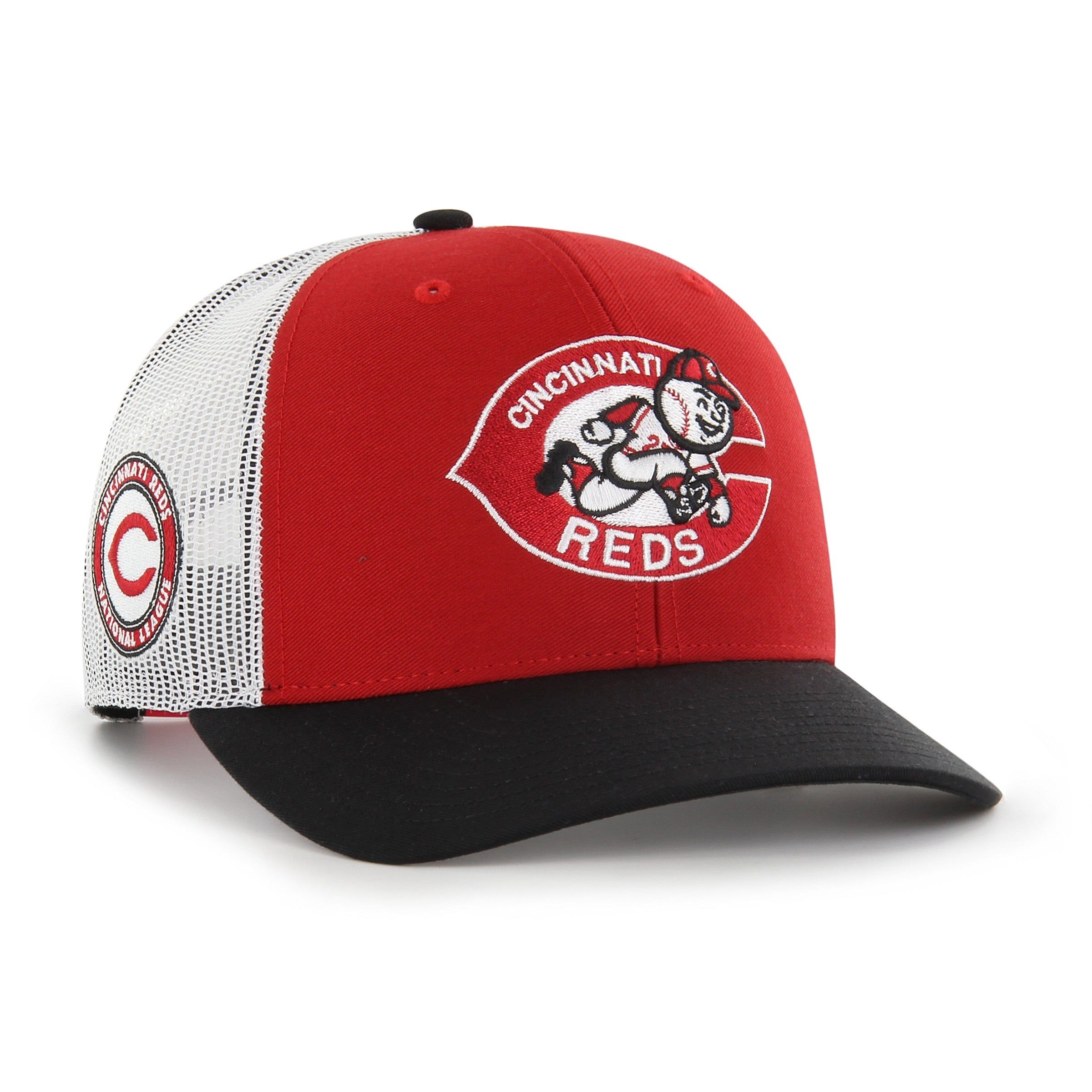 CINCINNATI REDS COOPERSTOWN SIDE NOTE '47 TRUCKER sold by 47