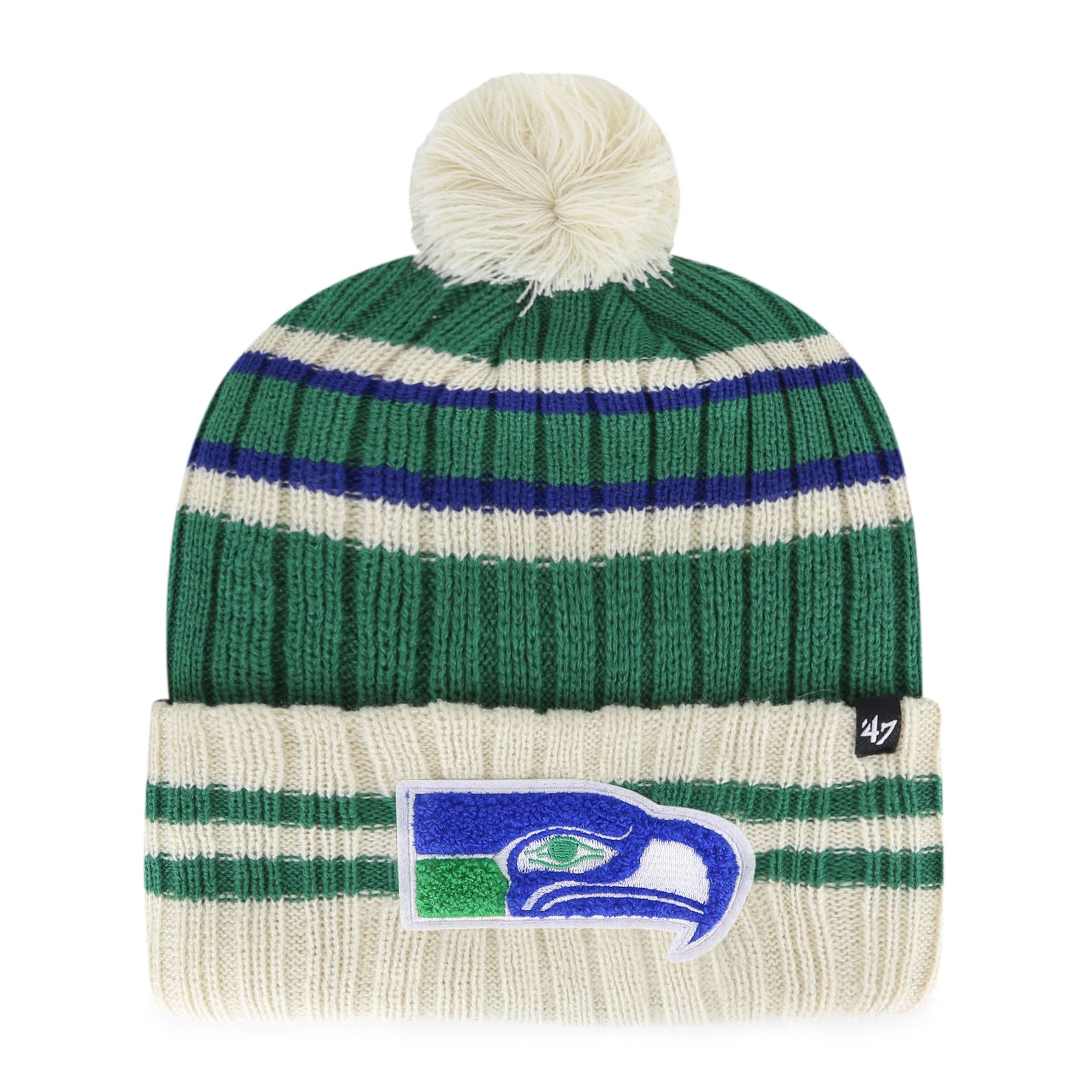 SEATTLE SEAHAWKS LEGACY NO HUDDLE '47 CUFF KNIT sold by 47