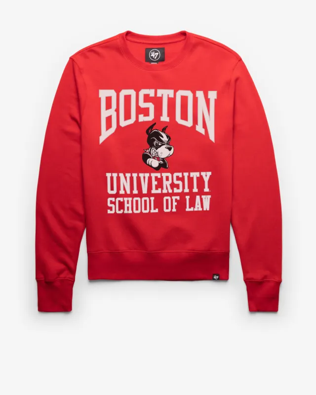 BOSTON UNIVERSITY TERRIERS SCHOOL OF LAW '47 HEADLINE CREW sold by 47