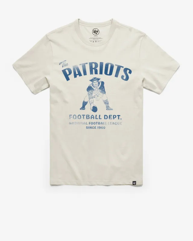 NEW ENGLAND PATRIOTS HISTORIC WIDE OPEN '47 FRANKLIN TEE sold by 47
